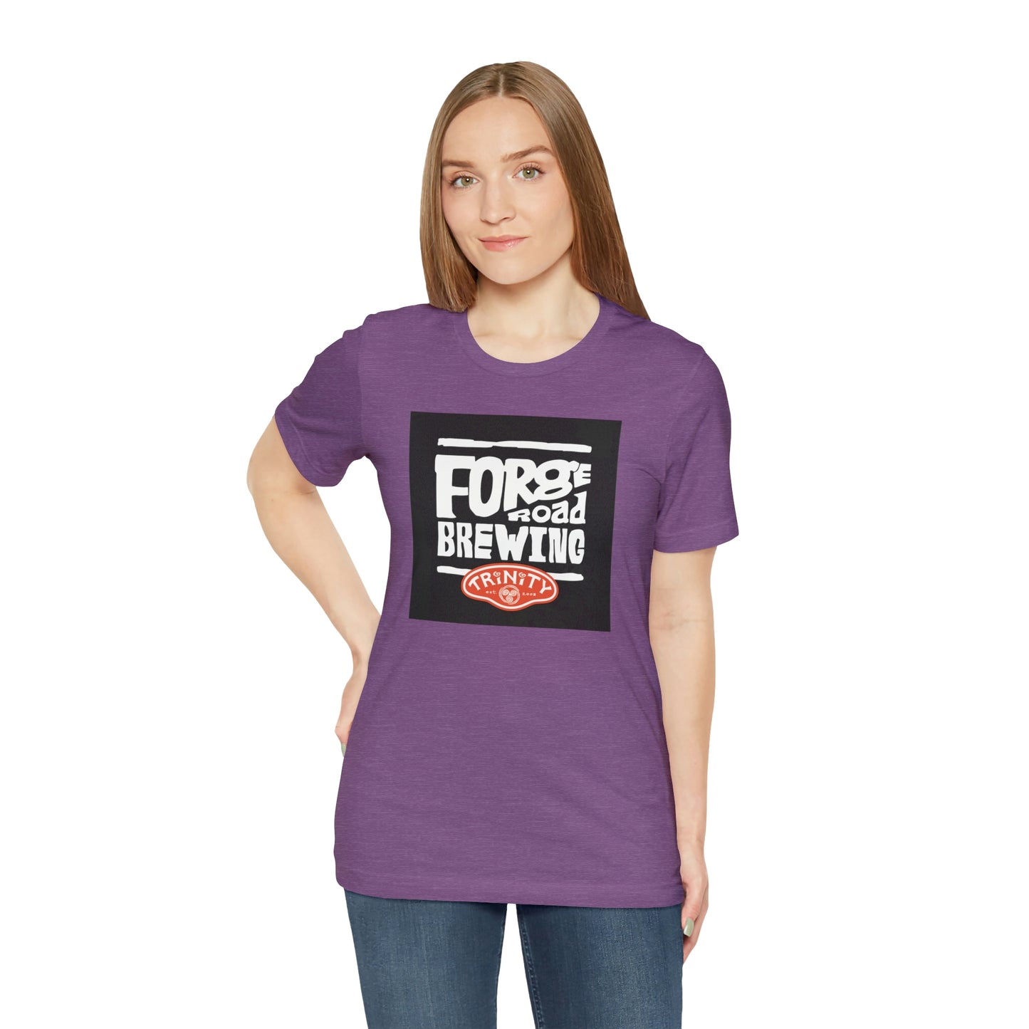 T2 Forge Road Brewery - Unisex Jersey Short Sleeve Tee