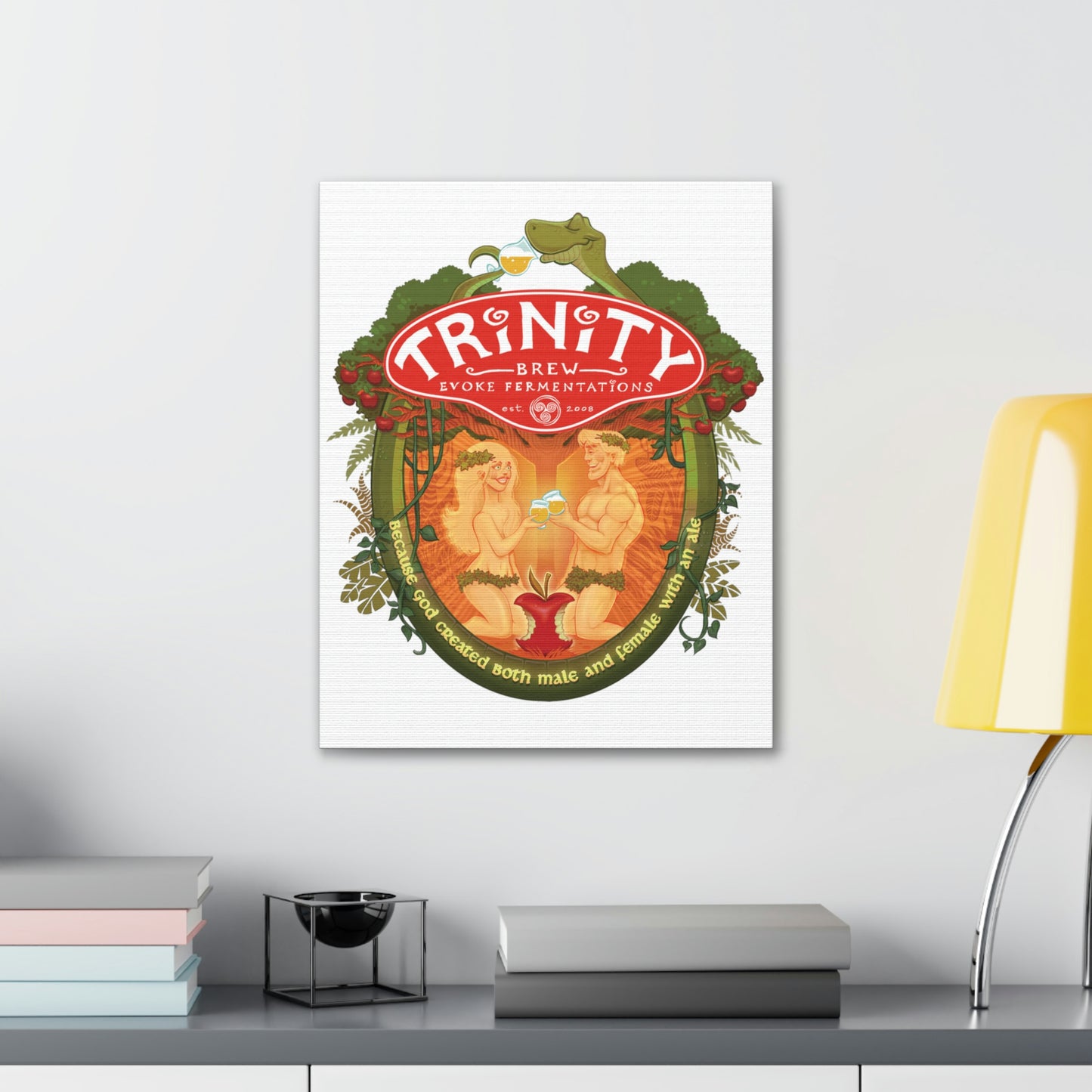 TRiNiTY Adam & Eve Ale - Canvas Gallery Wraps