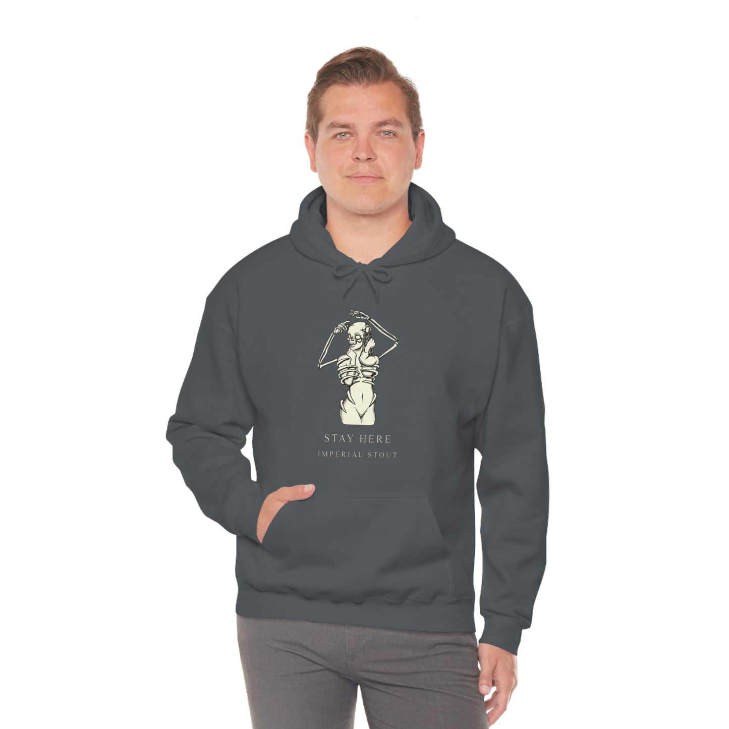 Stay Here Imperial Stout Hooded Sweatshirt