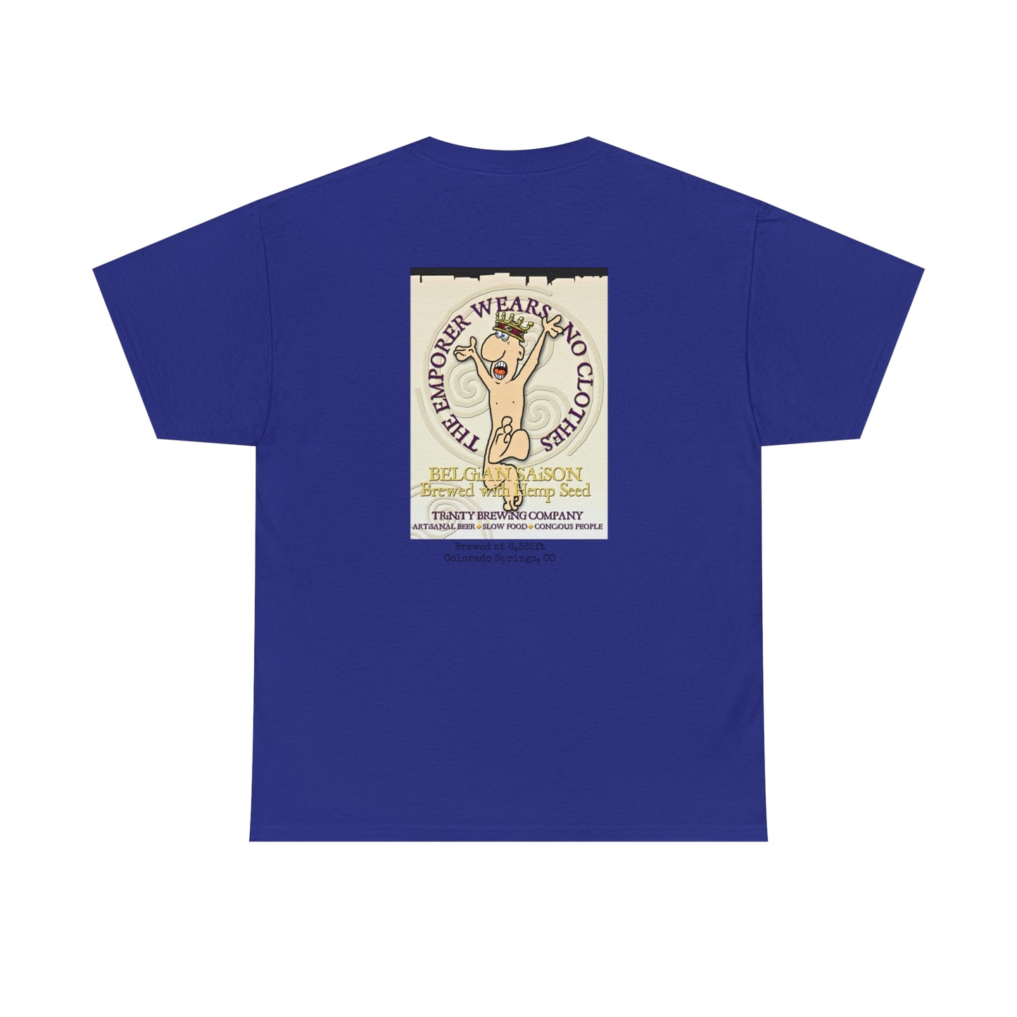 TRiNiTY The Emperor Has No Clothes -  Unisex Heavy Cotton Tee