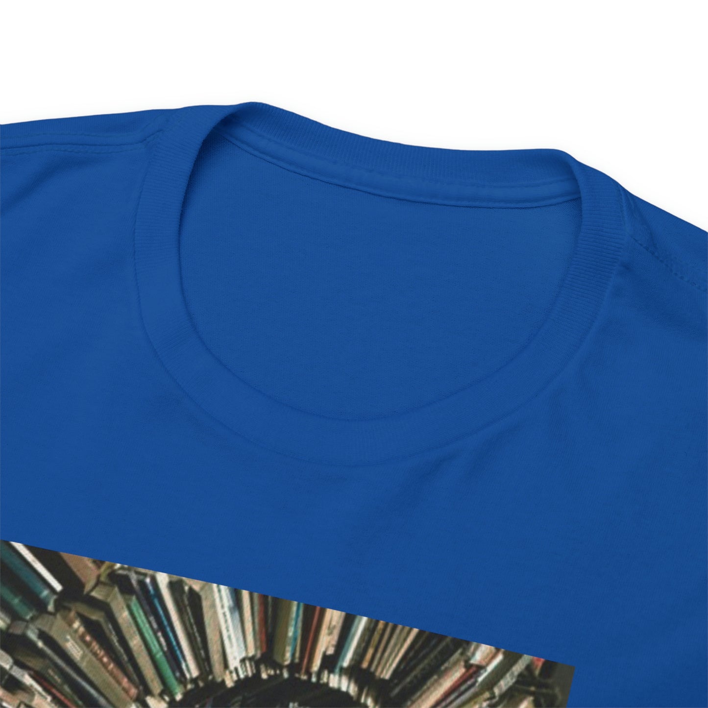 TRiNiTY Book Arch (Red Logo on Back) - Unisex Heavy Cotton Tee