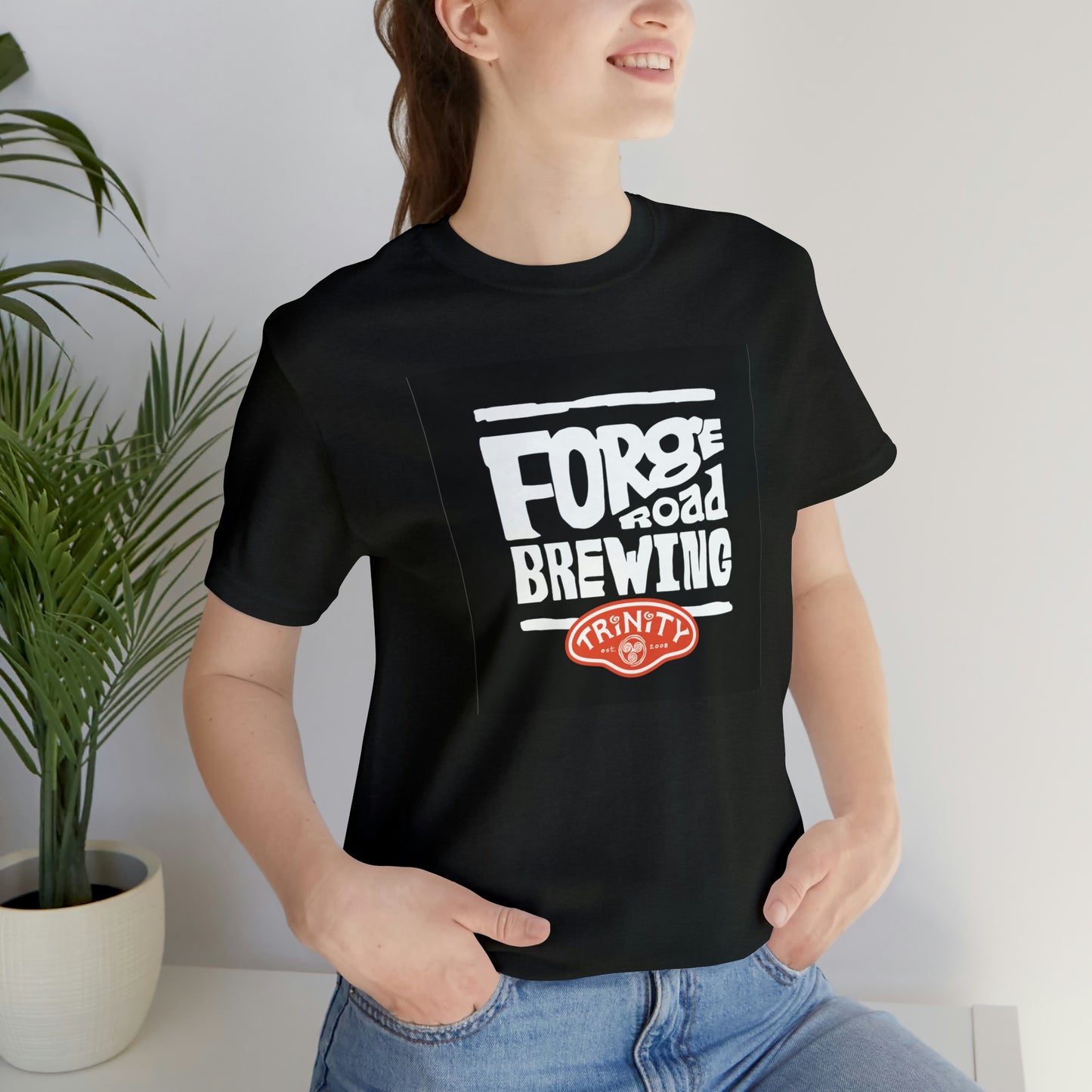 T2 Forge Road Brewery - Unisex Jersey Short Sleeve Tee