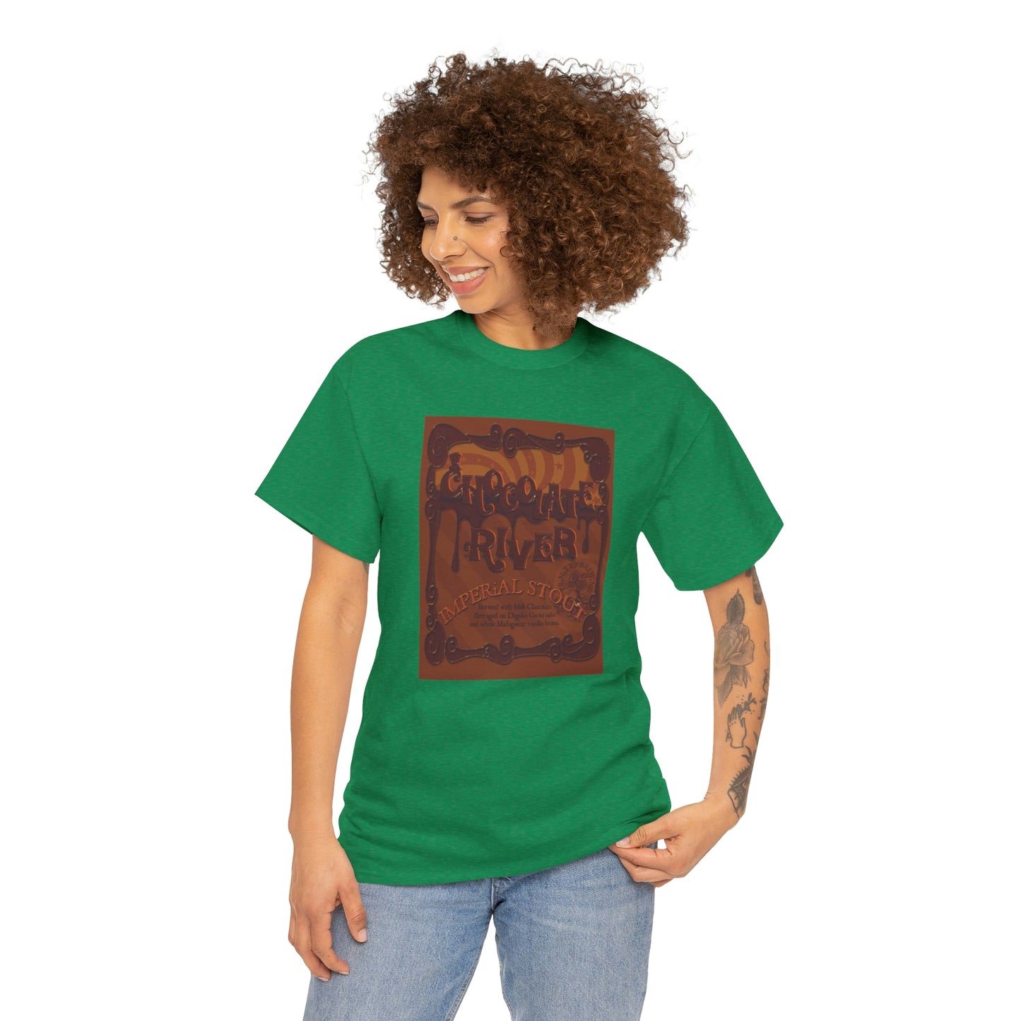 TRiNiTY Chocolate River - Unisex Heavy Cotton Tee