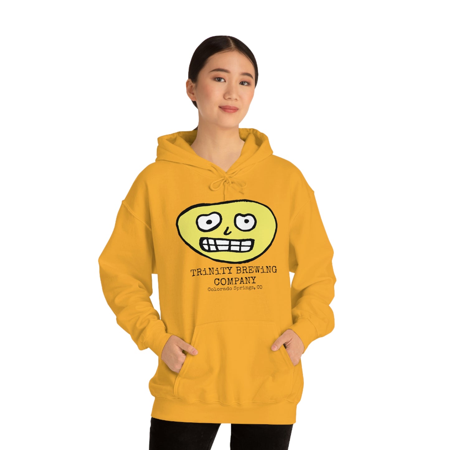 TRiNiTY Brewing Beerface Logo - Unisex Heavy Blend™ Hooded Sweatshirt