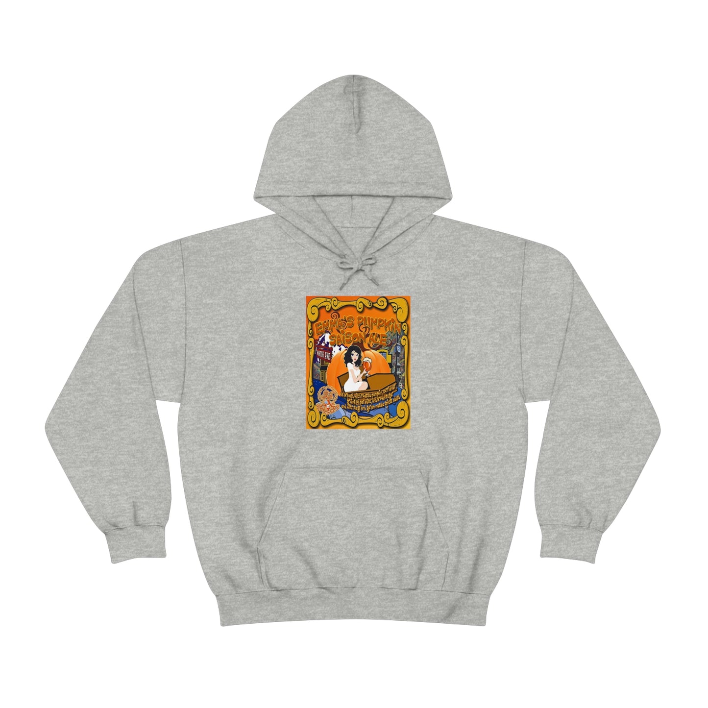 TRiNiTY Emma's Coffin Pumpkin Ale - Unisex Heavy Blend™ Hooded Sweatshirt