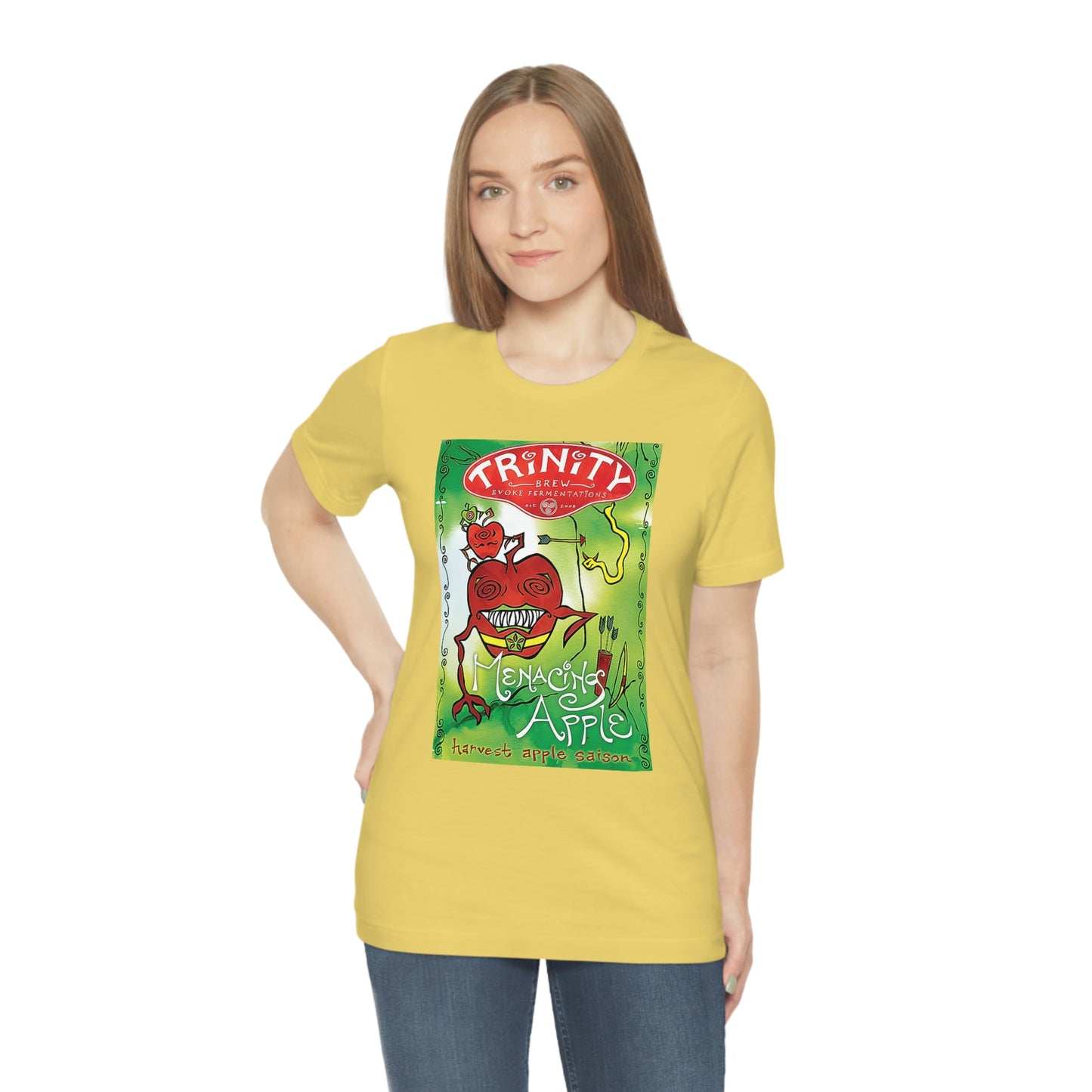 Menacing Apple Short Sleeve Tee