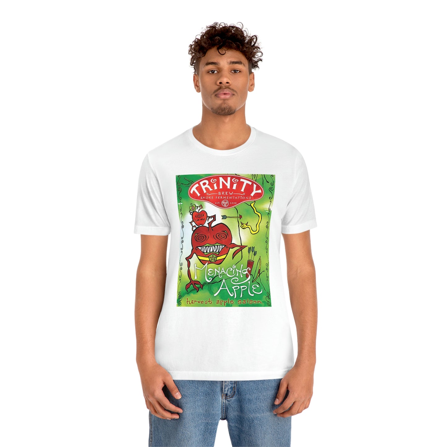 Menacing Apple Short Sleeve Tee