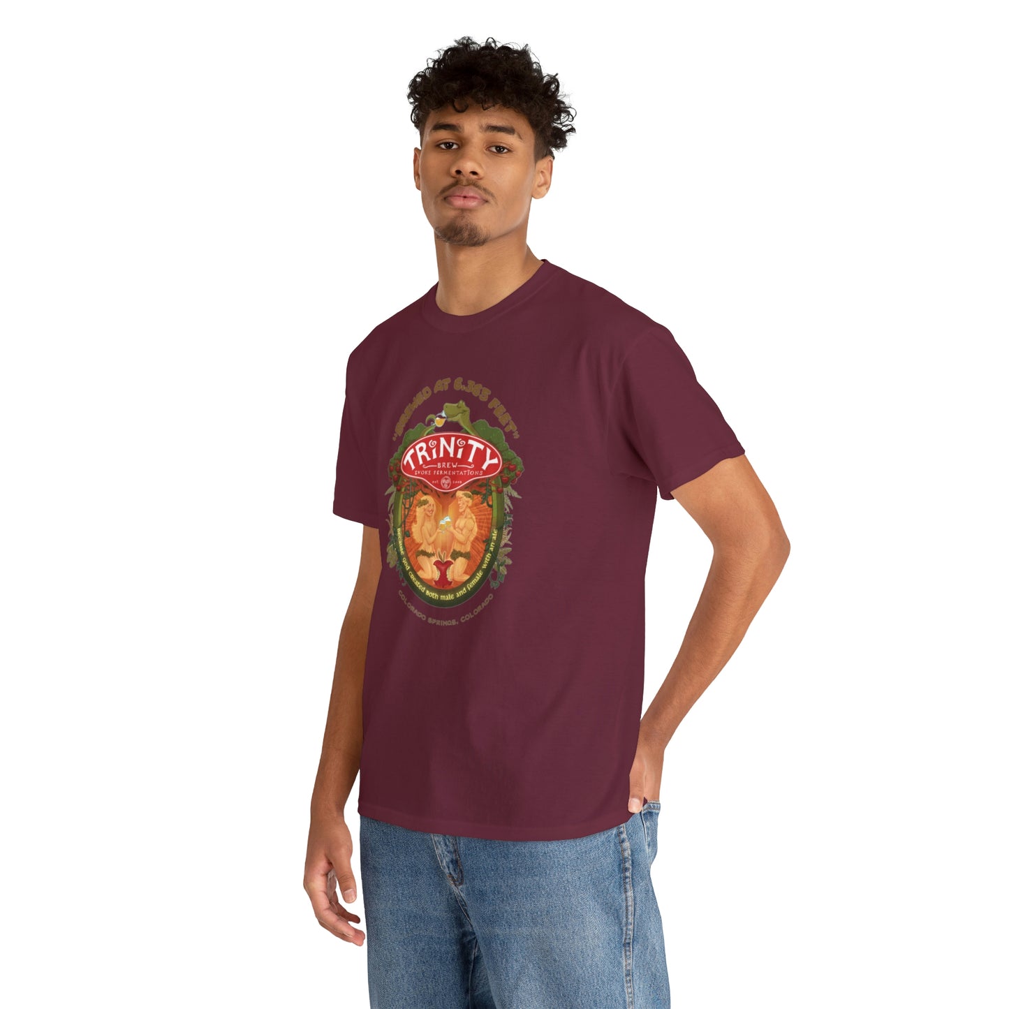 Adam & Eve Ale (Darker Colors) - Unisex Heavy Cotton Tee