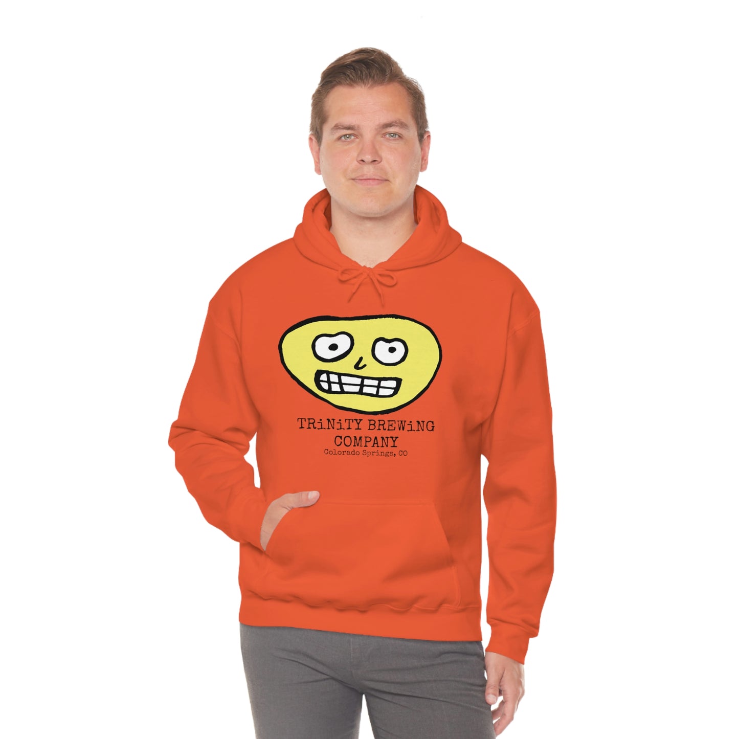 TRiNiTY Brewing Beerface Logo - Unisex Heavy Blend™ Hooded Sweatshirt