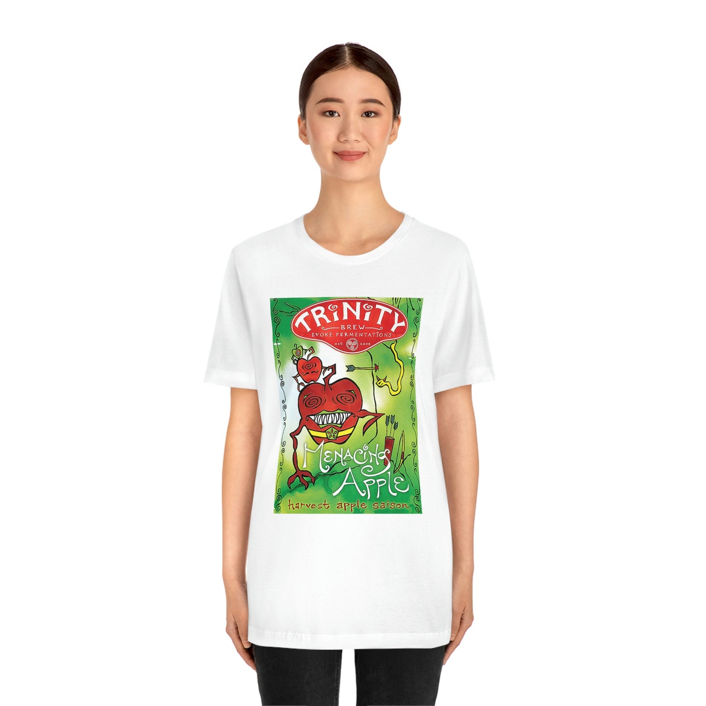 Menacing Apple Short Sleeve Tee