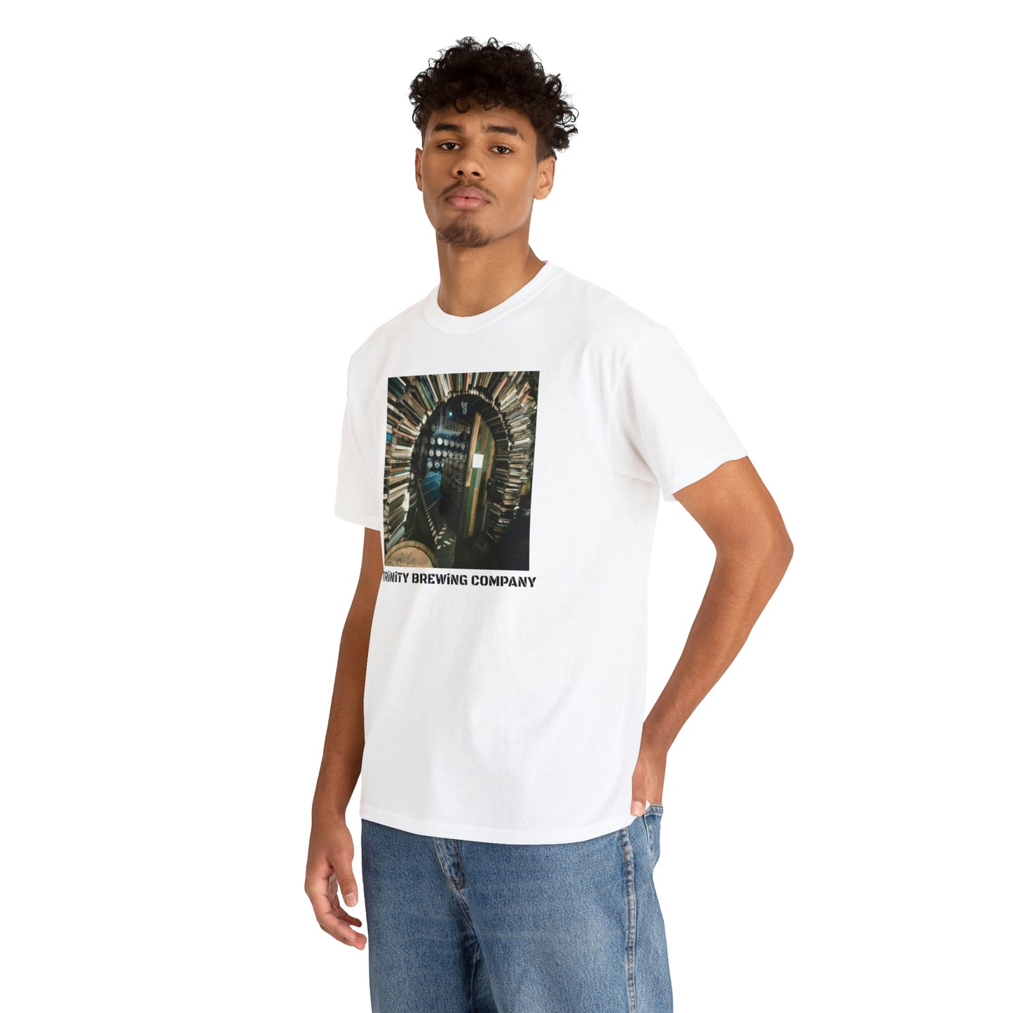 TRiNiTY Book Arch - Unisex Heavy Cotton Tee