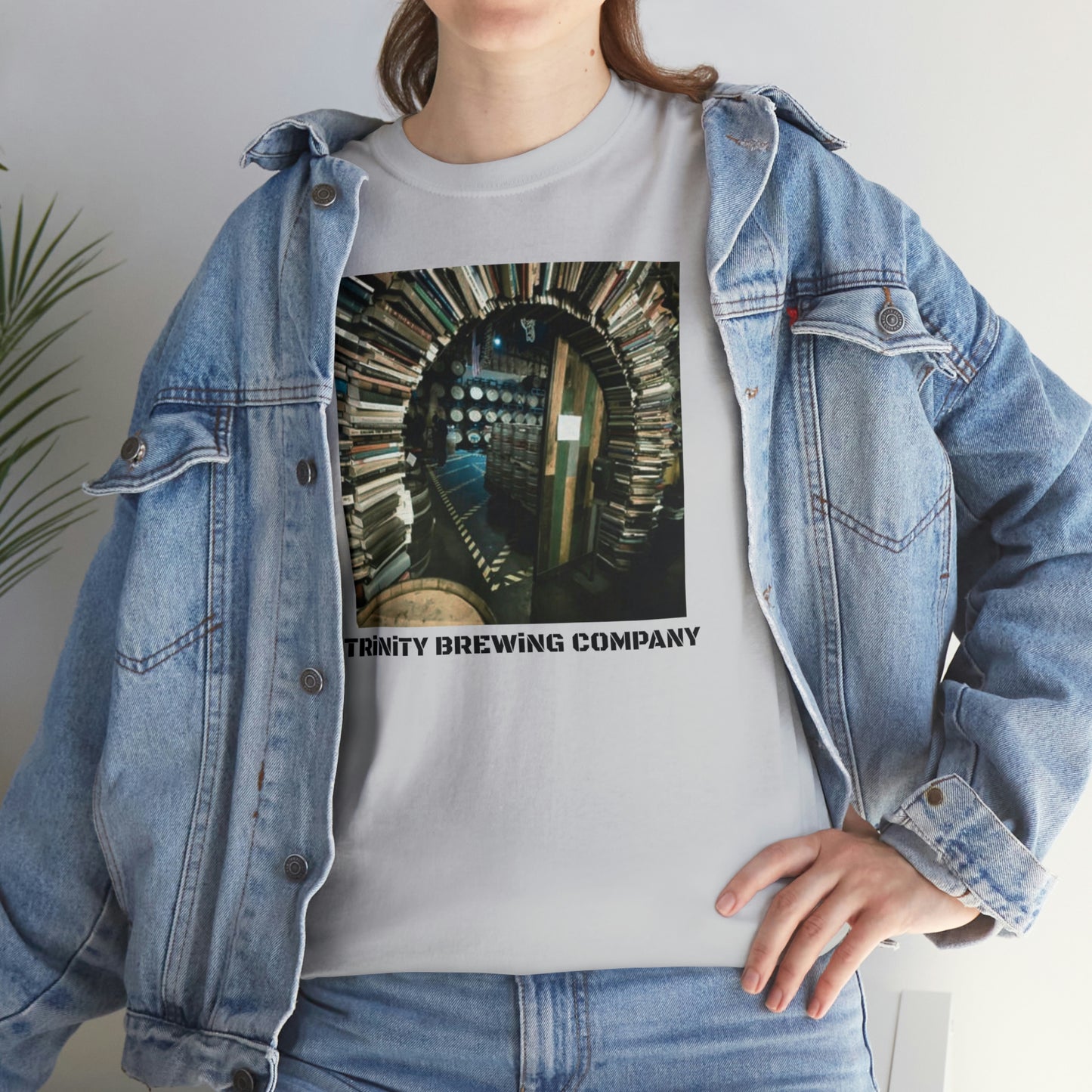 TRiNiTY Book Arch - Unisex Heavy Cotton Tee