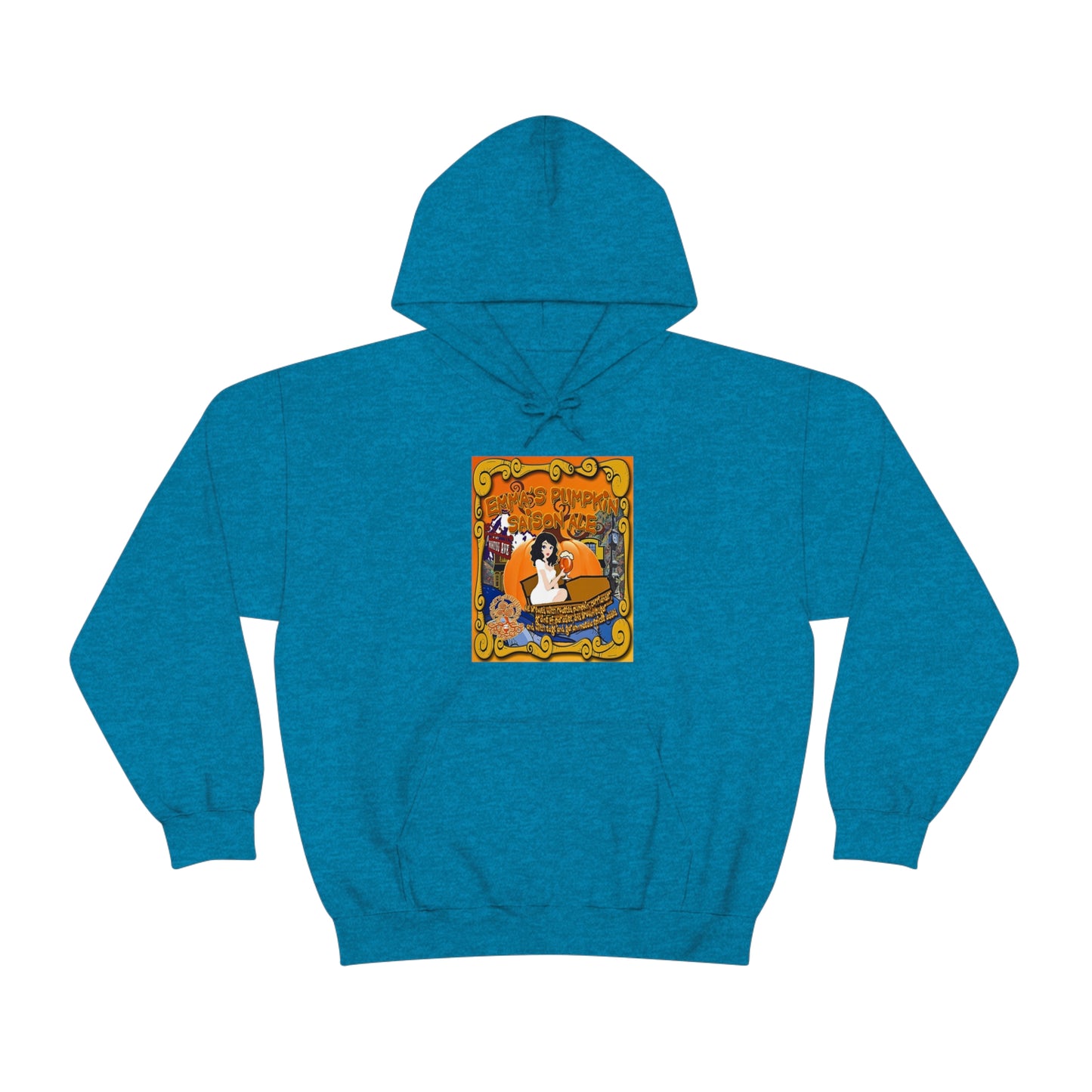 TRiNiTY Emma's Coffin Pumpkin Ale - Unisex Heavy Blend™ Hooded Sweatshirt