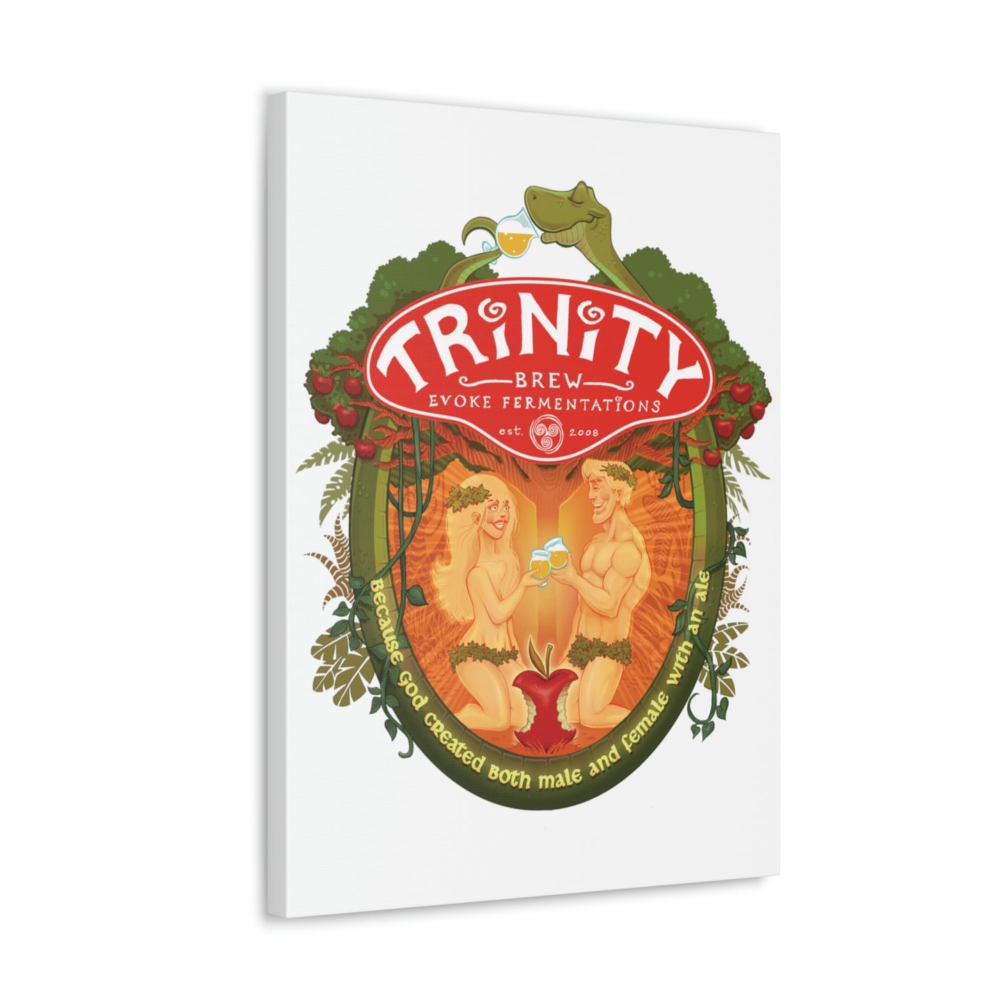 TRiNiTY Adam & Eve Ale - Canvas Gallery Wraps