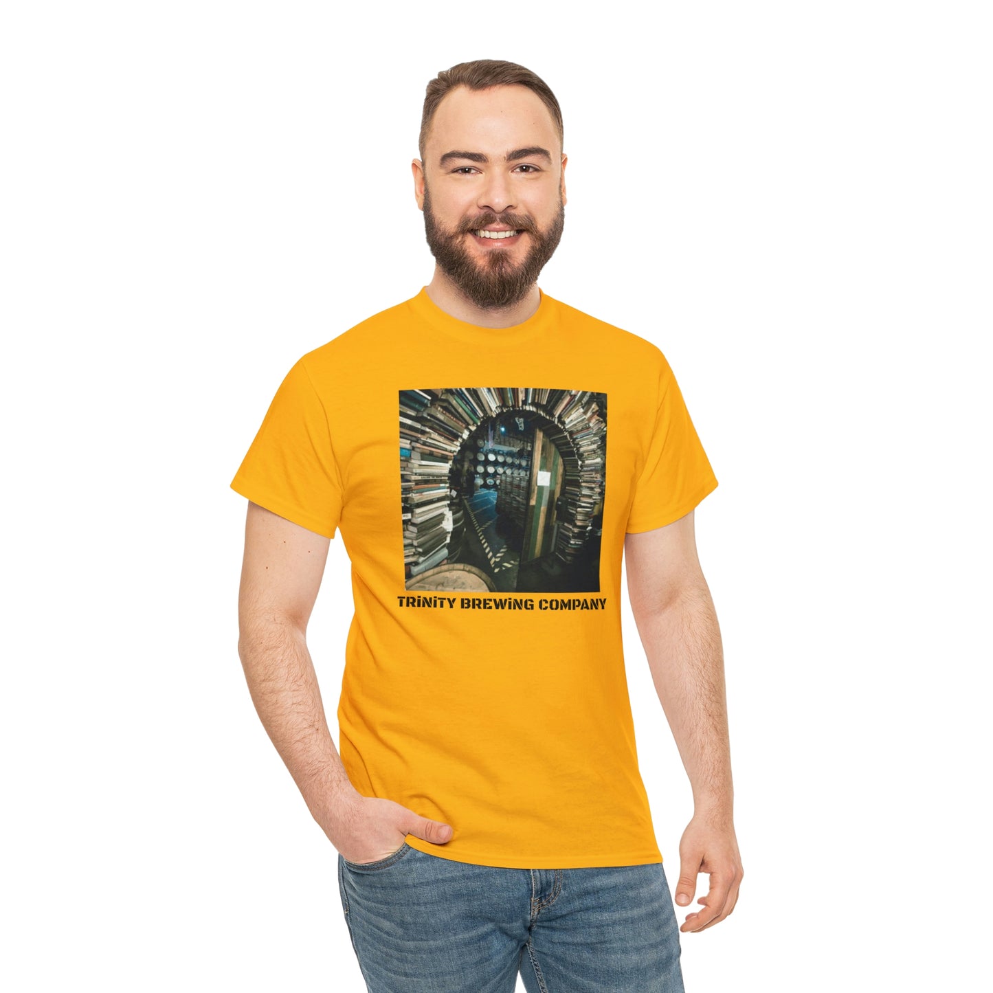 TRiNiTY Book Arch - Unisex Heavy Cotton Tee