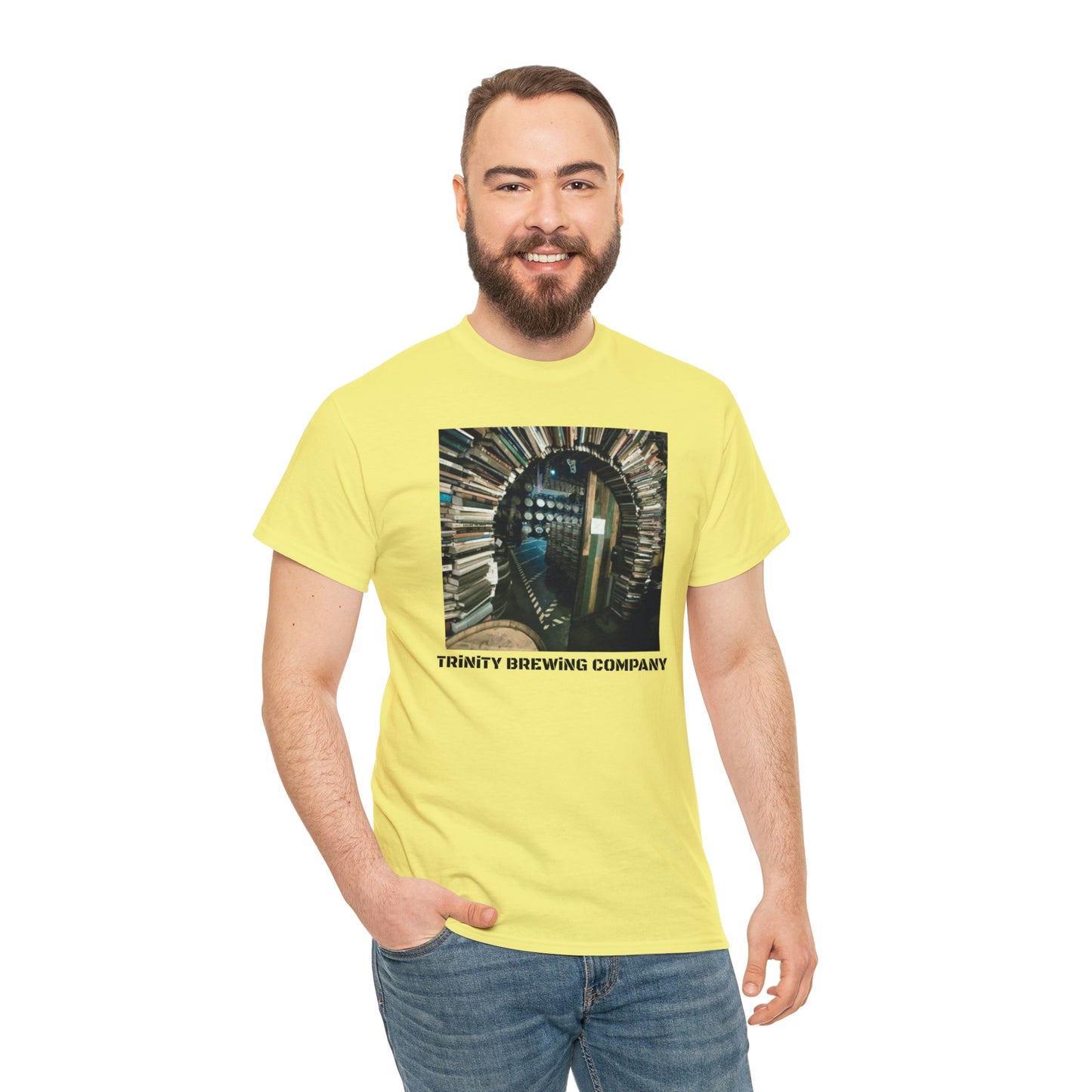 TRiNiTY Book Arch - Unisex Heavy Cotton Tee