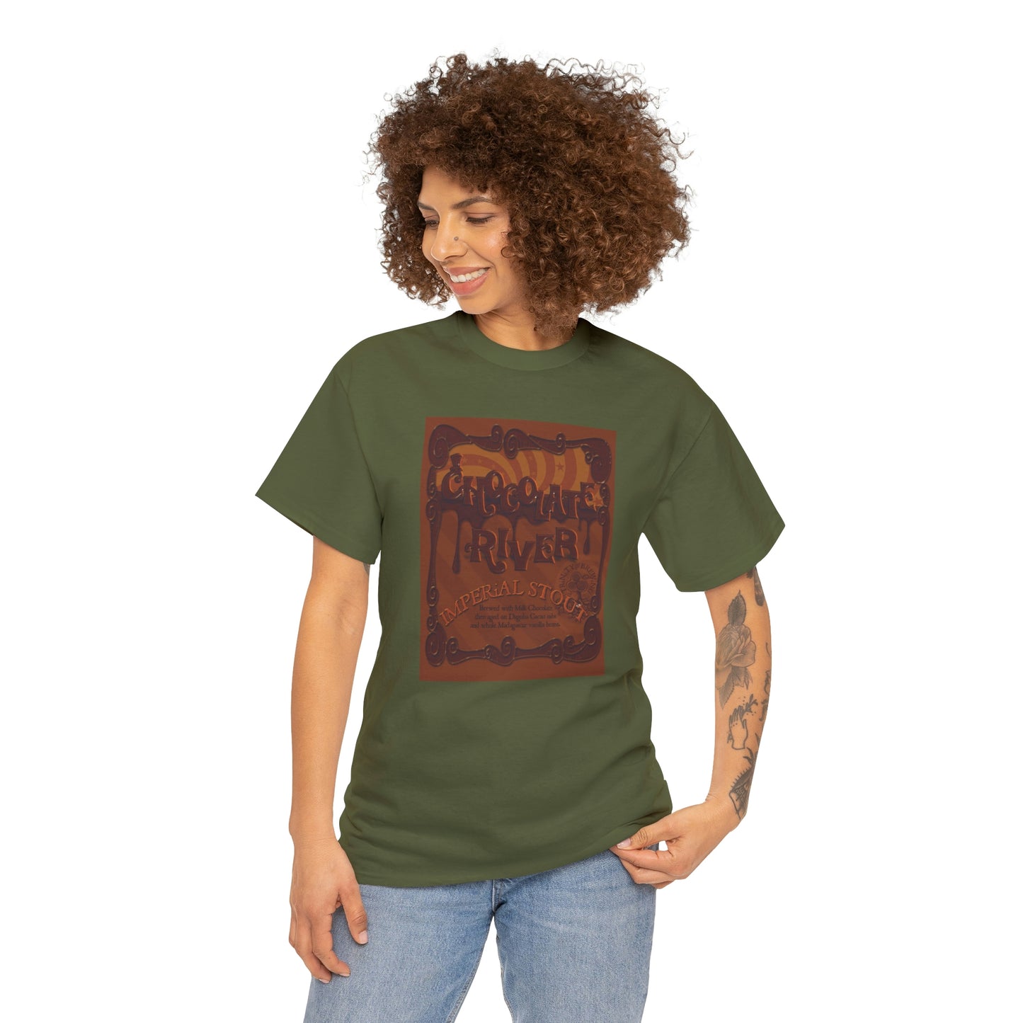 TRiNiTY Chocolate River - Unisex Heavy Cotton Tee