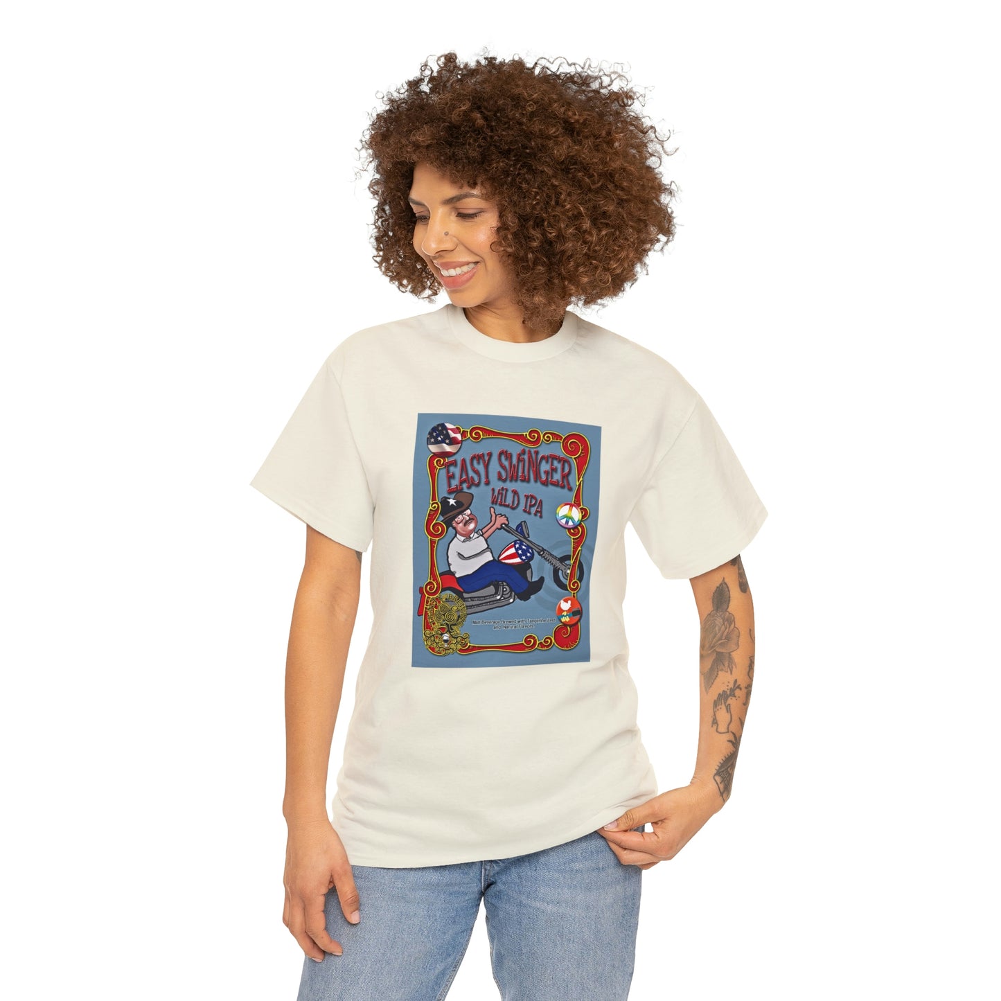 TRiNiTY Easy Swinger - Unisex Heavy Cotton Tee