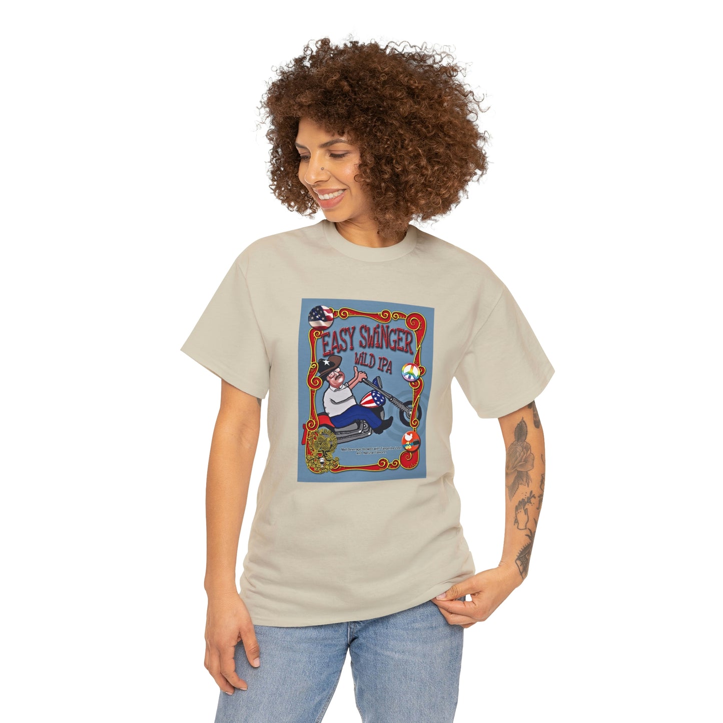 TRiNiTY Easy Swinger - Unisex Heavy Cotton Tee