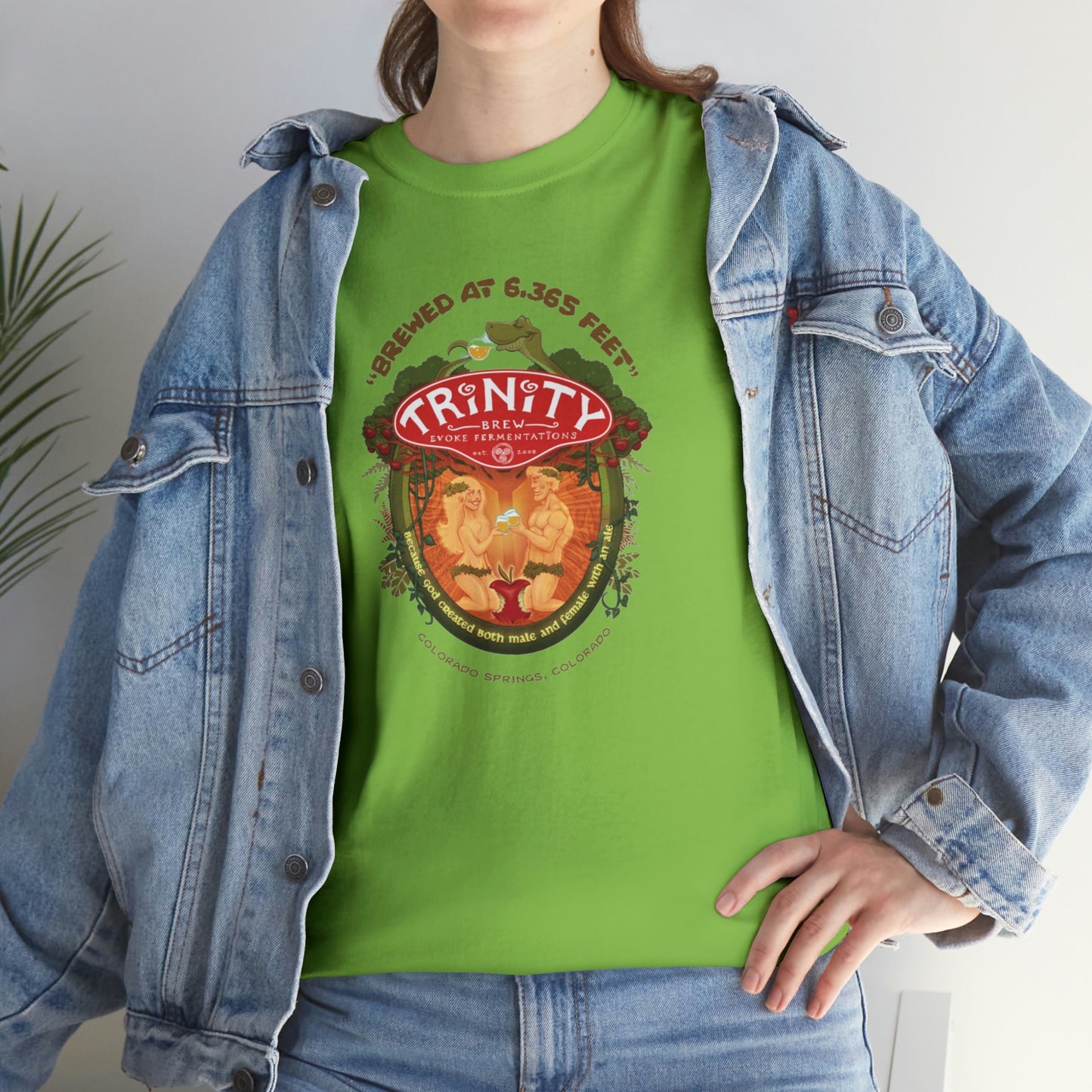 TRiNiTY Adam & Eve Ale (Lighter Colors) - Unisex Heavy Cotton Tee