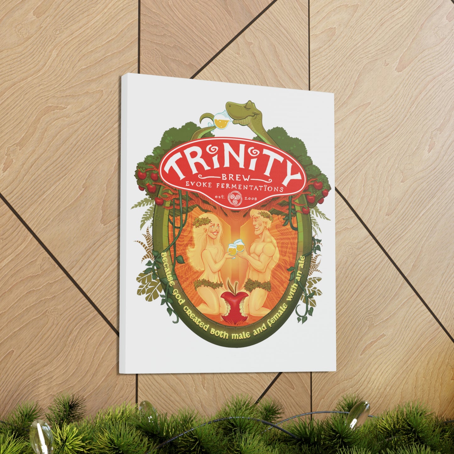 TRiNiTY Adam & Eve Ale - Canvas Gallery Wraps