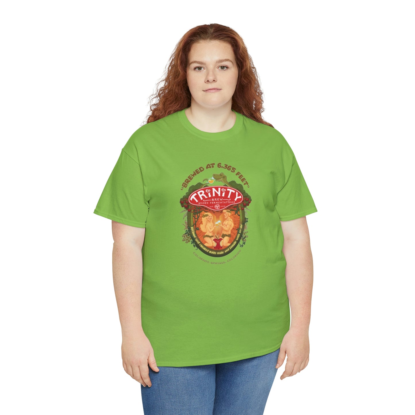 TRiNiTY Adam & Eve Ale (Lighter Colors) - Unisex Heavy Cotton Tee