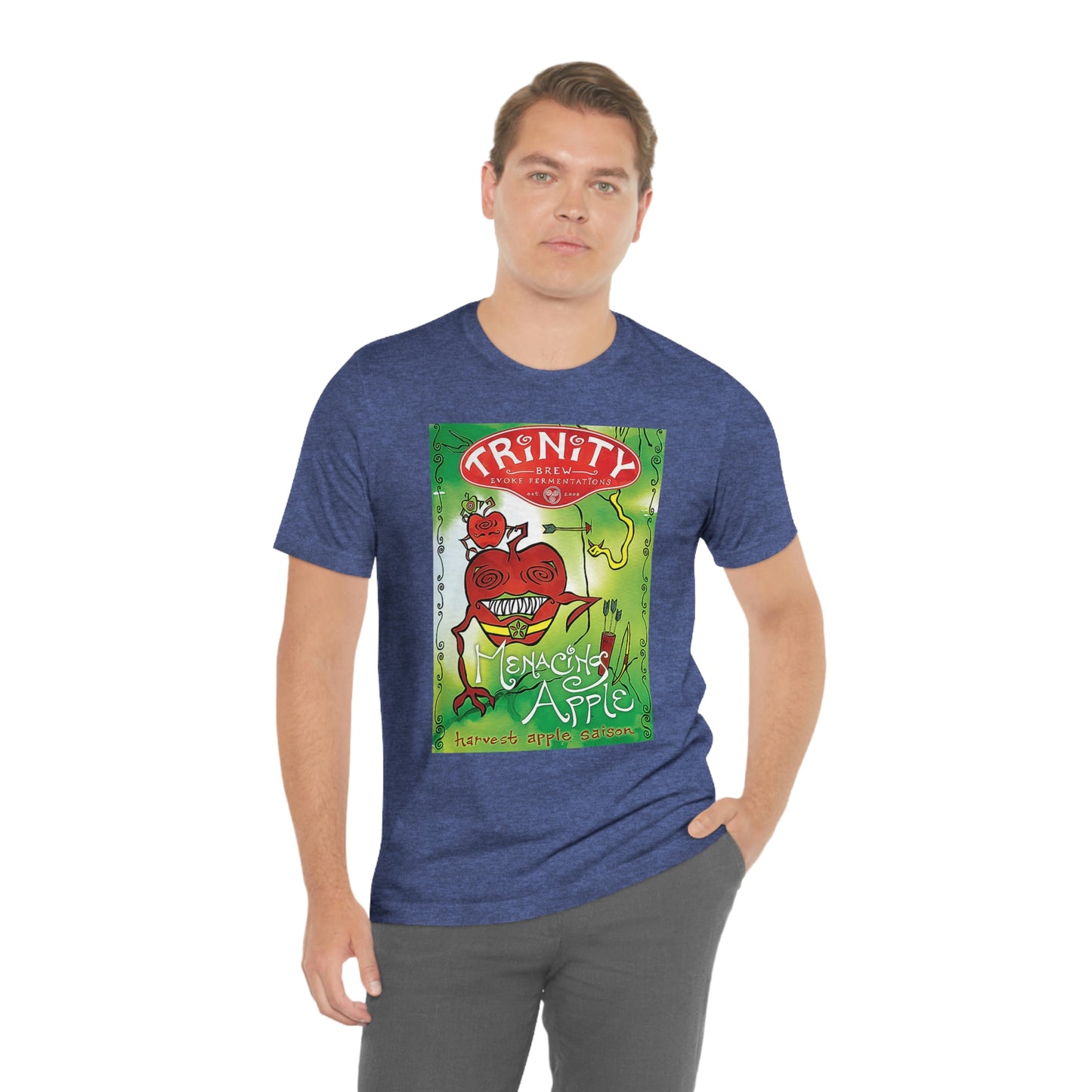 Menacing Apple Short Sleeve Tee