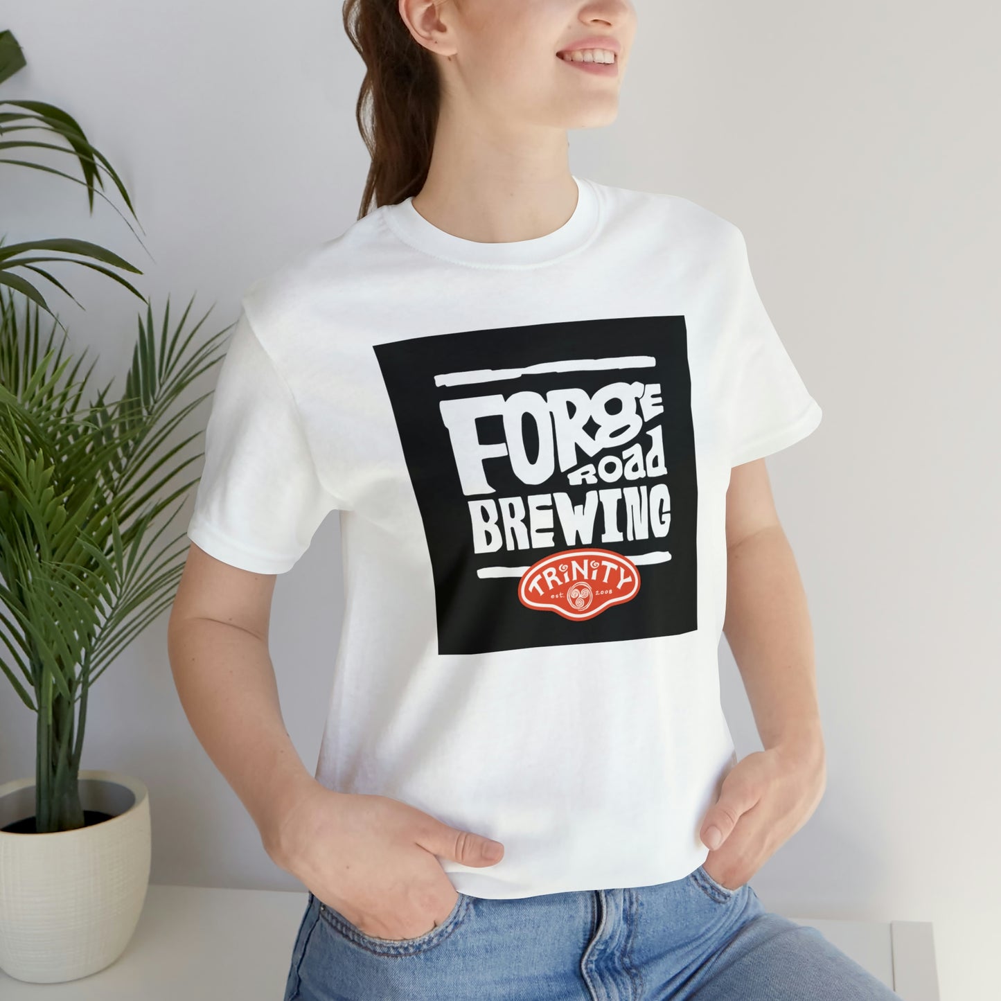 T2 Forge Road Brewery - Unisex Jersey Short Sleeve Tee