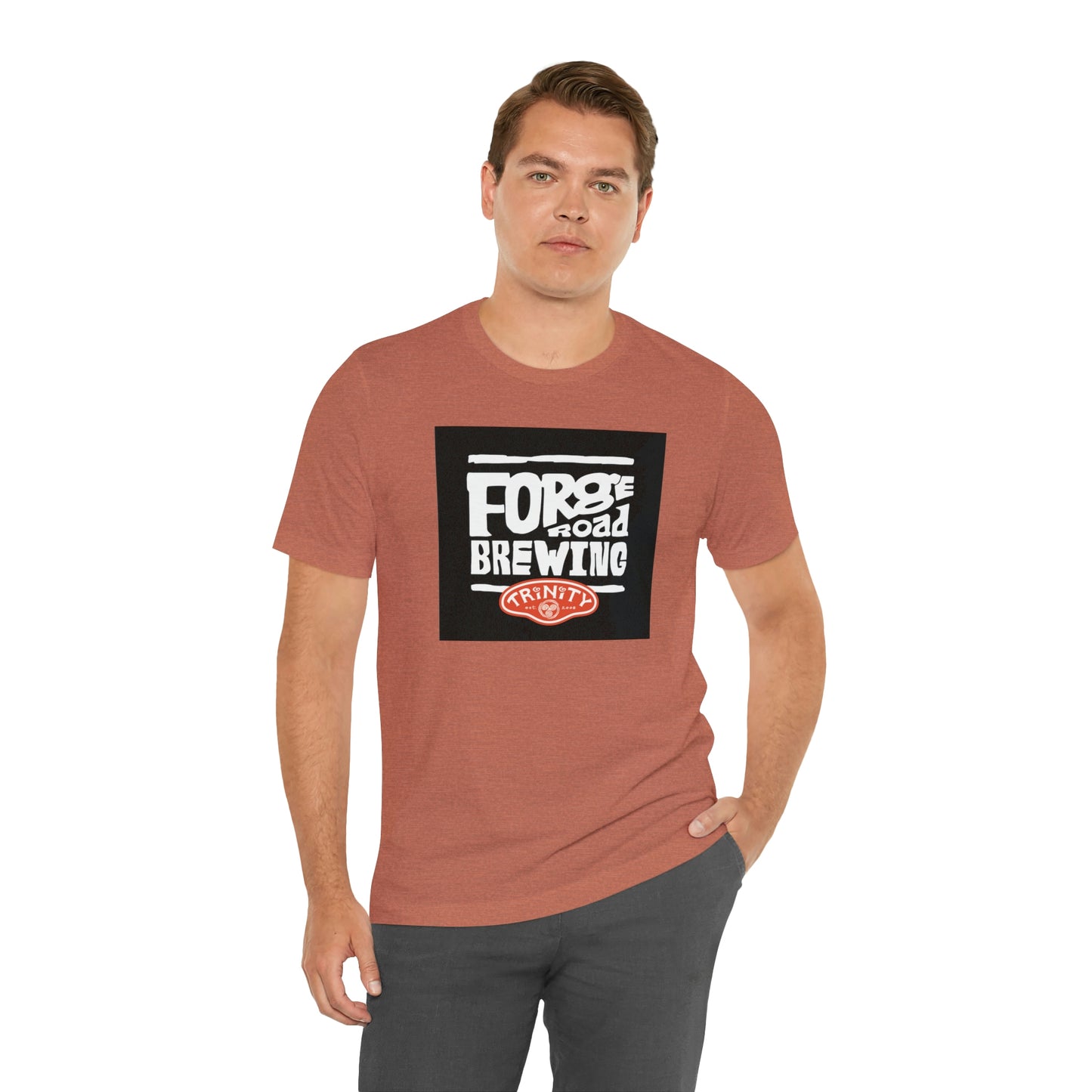 T2 Forge Road Brewery - Unisex Jersey Short Sleeve Tee