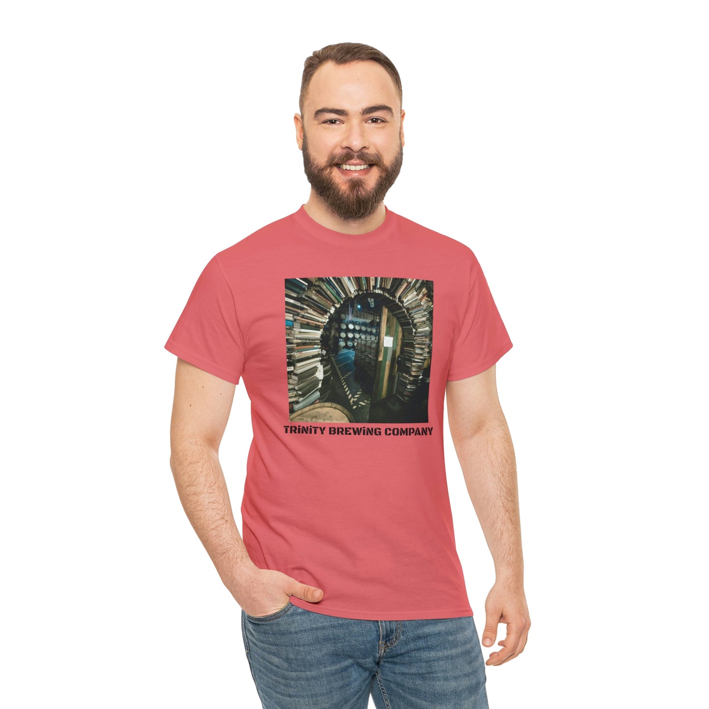 TRiNiTY Book Arch - Unisex Heavy Cotton Tee