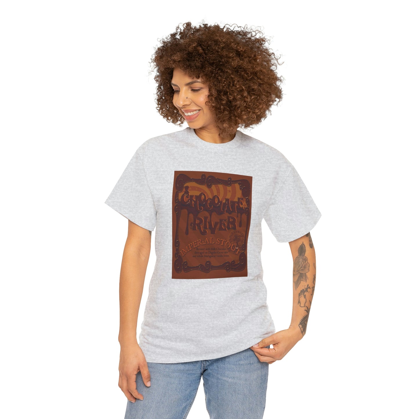 TRiNiTY Chocolate River - Unisex Heavy Cotton Tee