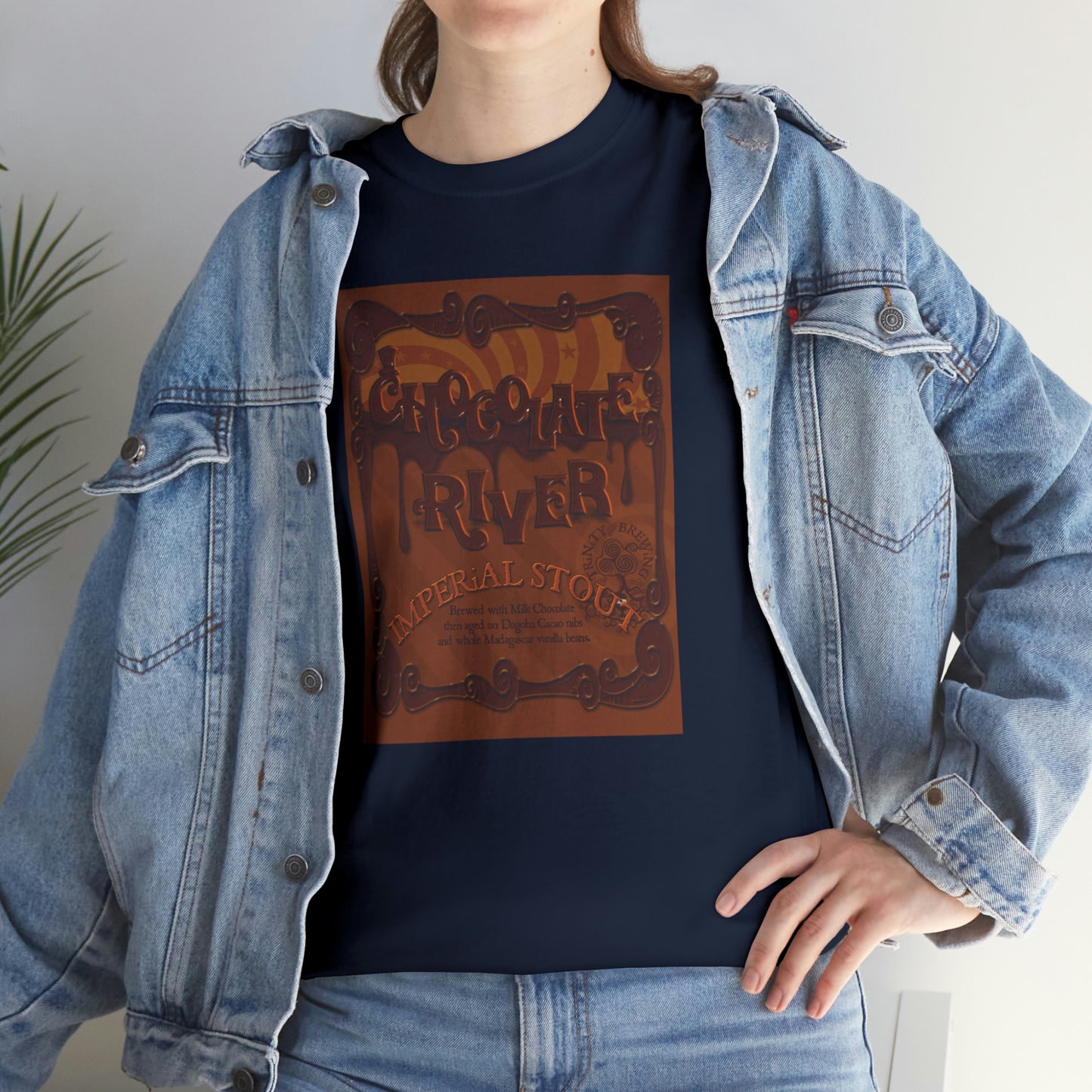 TRiNiTY Chocolate River - Unisex Heavy Cotton Tee