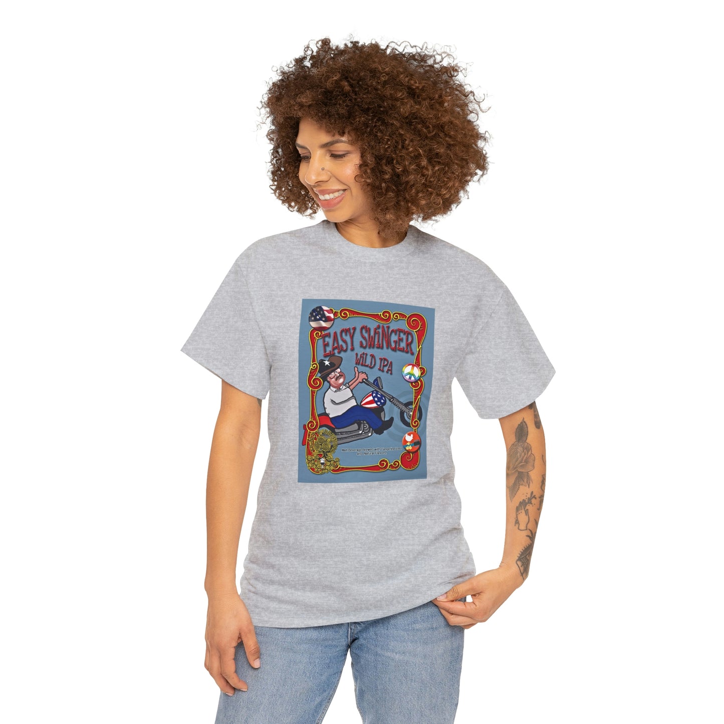 TRiNiTY Easy Swinger - Unisex Heavy Cotton Tee