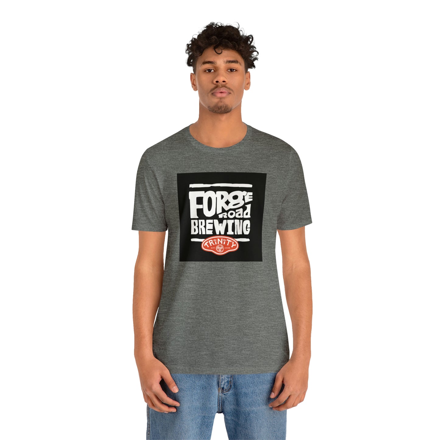 T2 Forge Road Brewery - Unisex Jersey Short Sleeve Tee