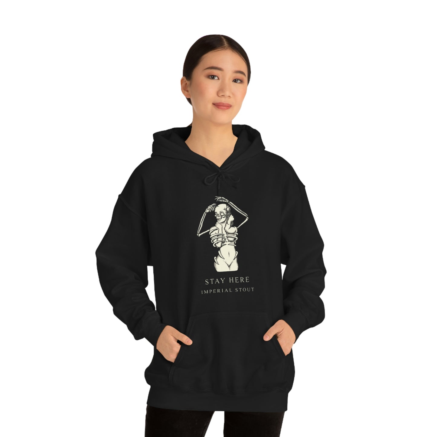 Stay Here Imperial Stout Hooded Sweatshirt