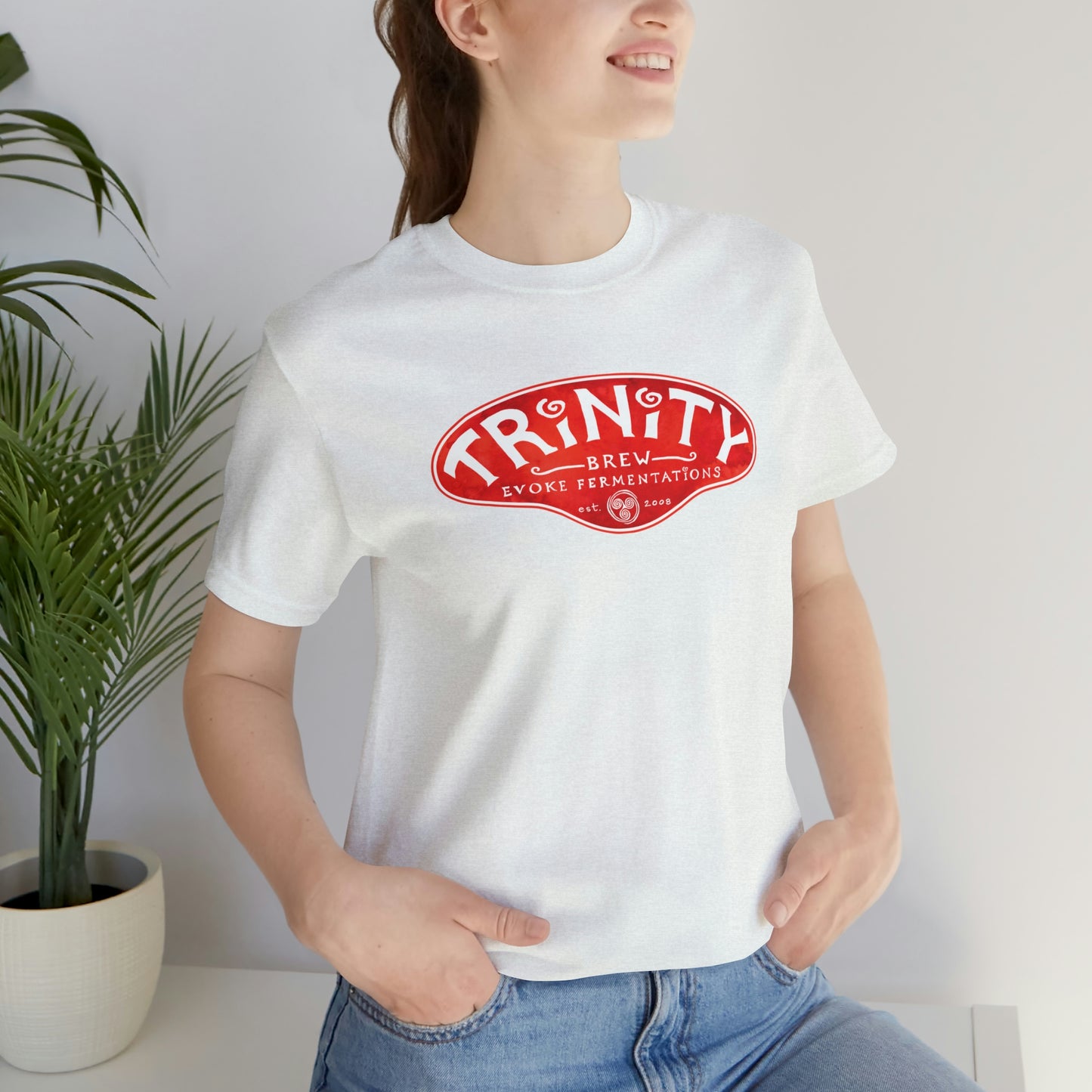 TRiNiTY Hazy Razberry Kolsch - Unisex Jersey Short Sleeve Tee