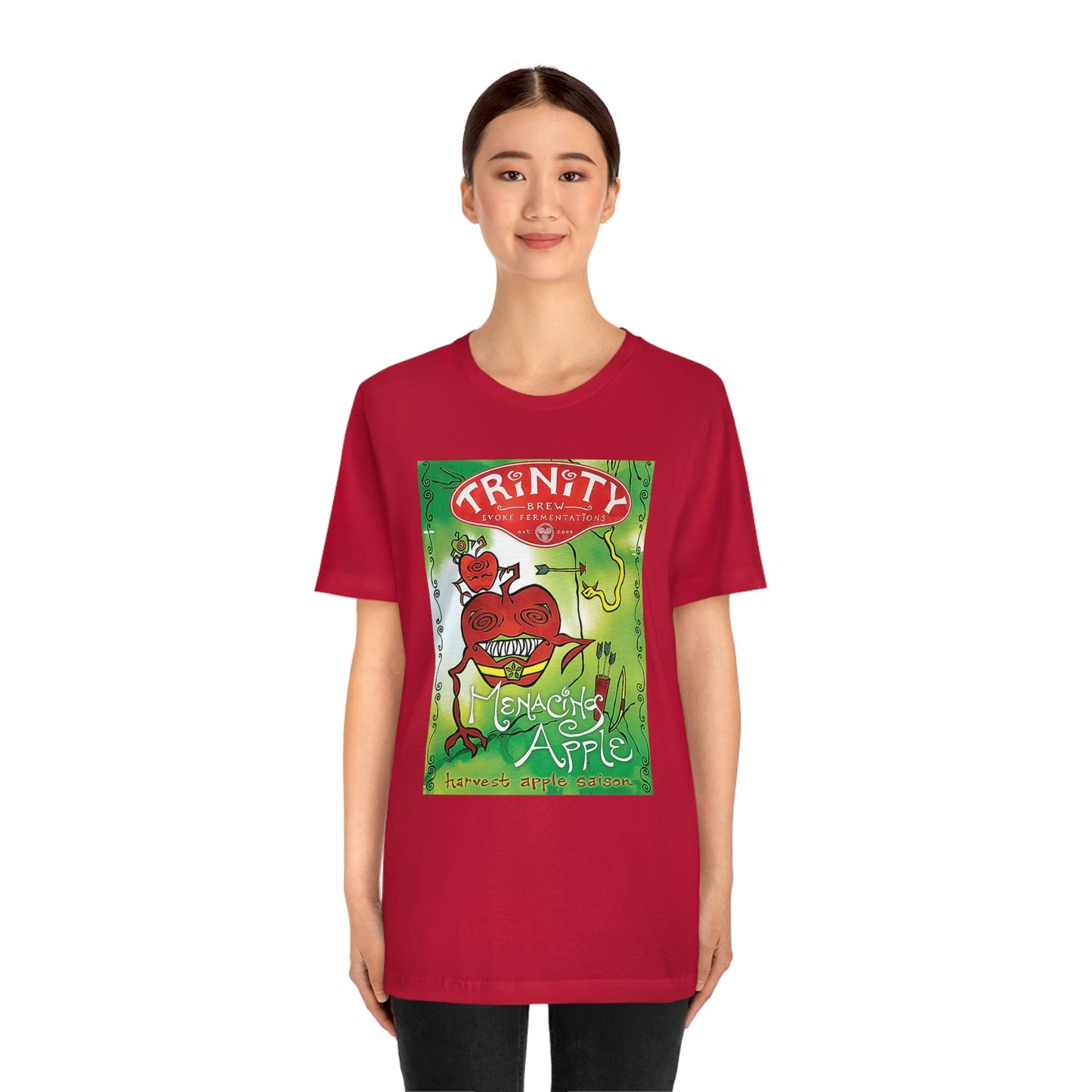 Menacing Apple Short Sleeve Tee