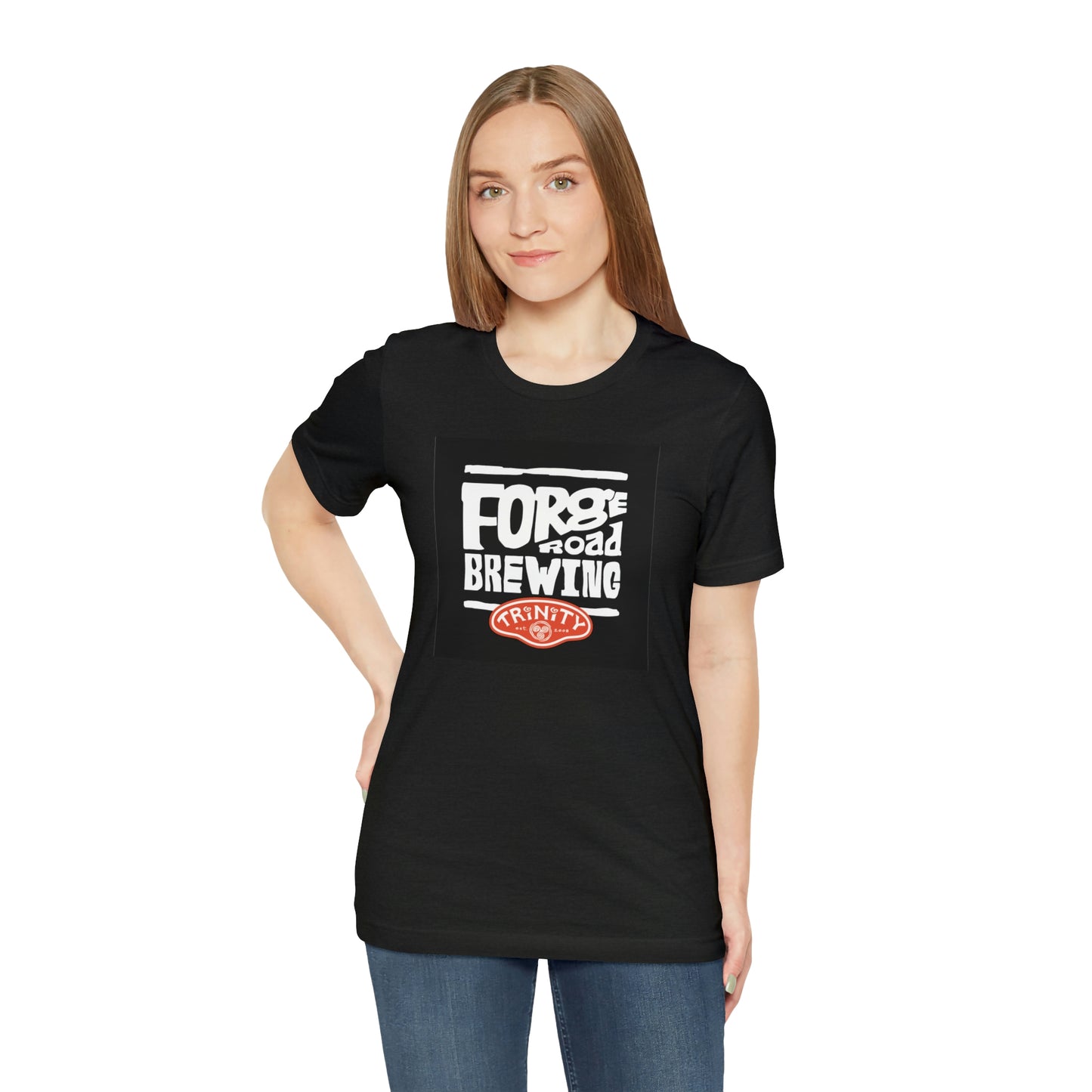 T2 Forge Road Brewery - Unisex Jersey Short Sleeve Tee