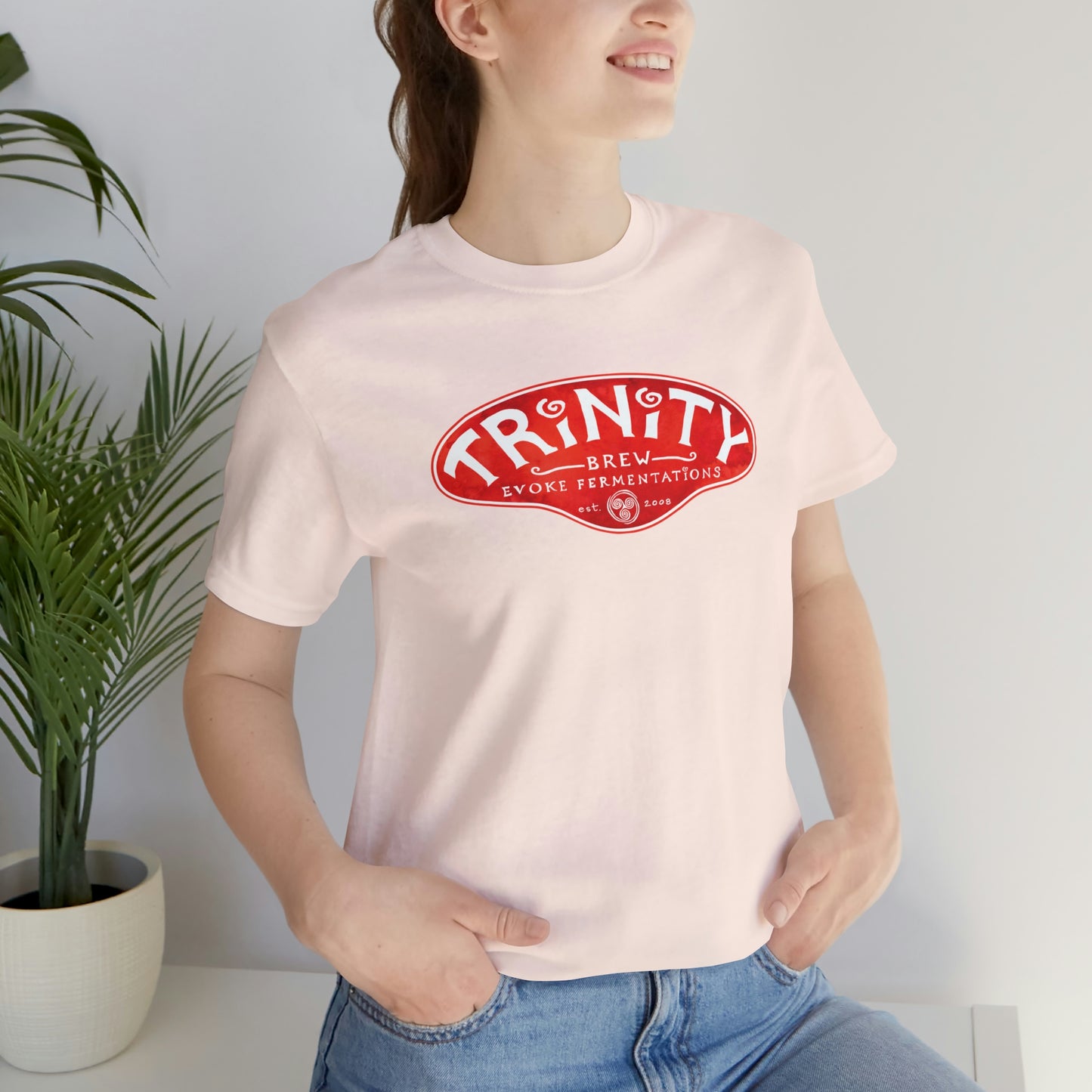 TRiNiTY Hazy Razberry Kolsch - Unisex Jersey Short Sleeve Tee