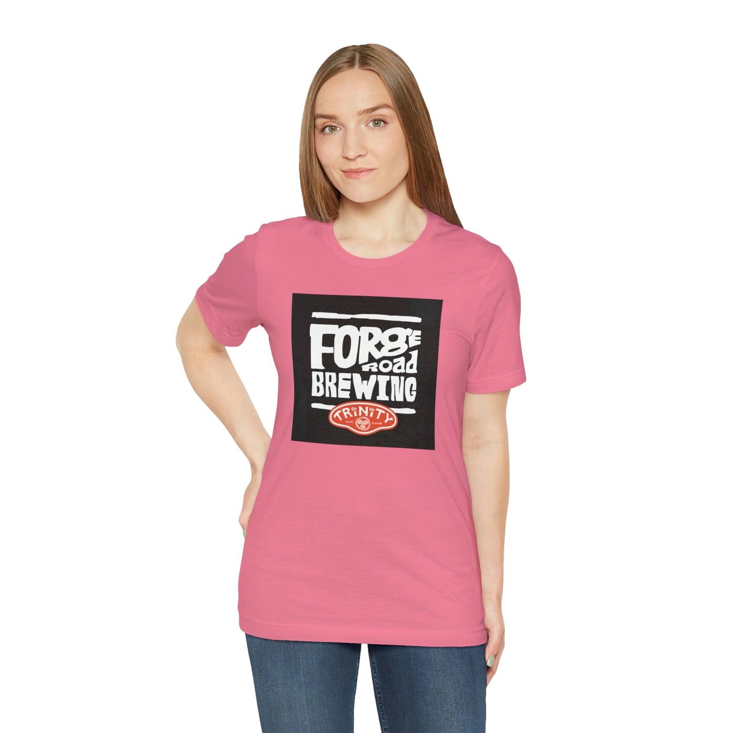 T2 Forge Road Brewery - Unisex Jersey Short Sleeve Tee