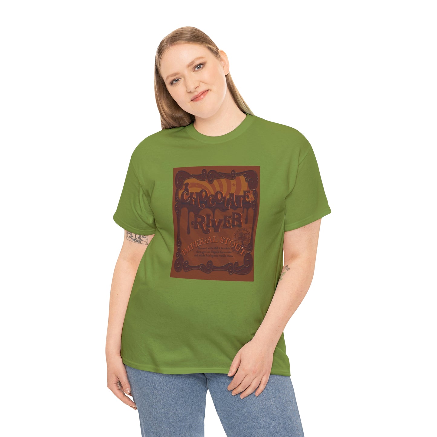 TRiNiTY Chocolate River - Unisex Heavy Cotton Tee