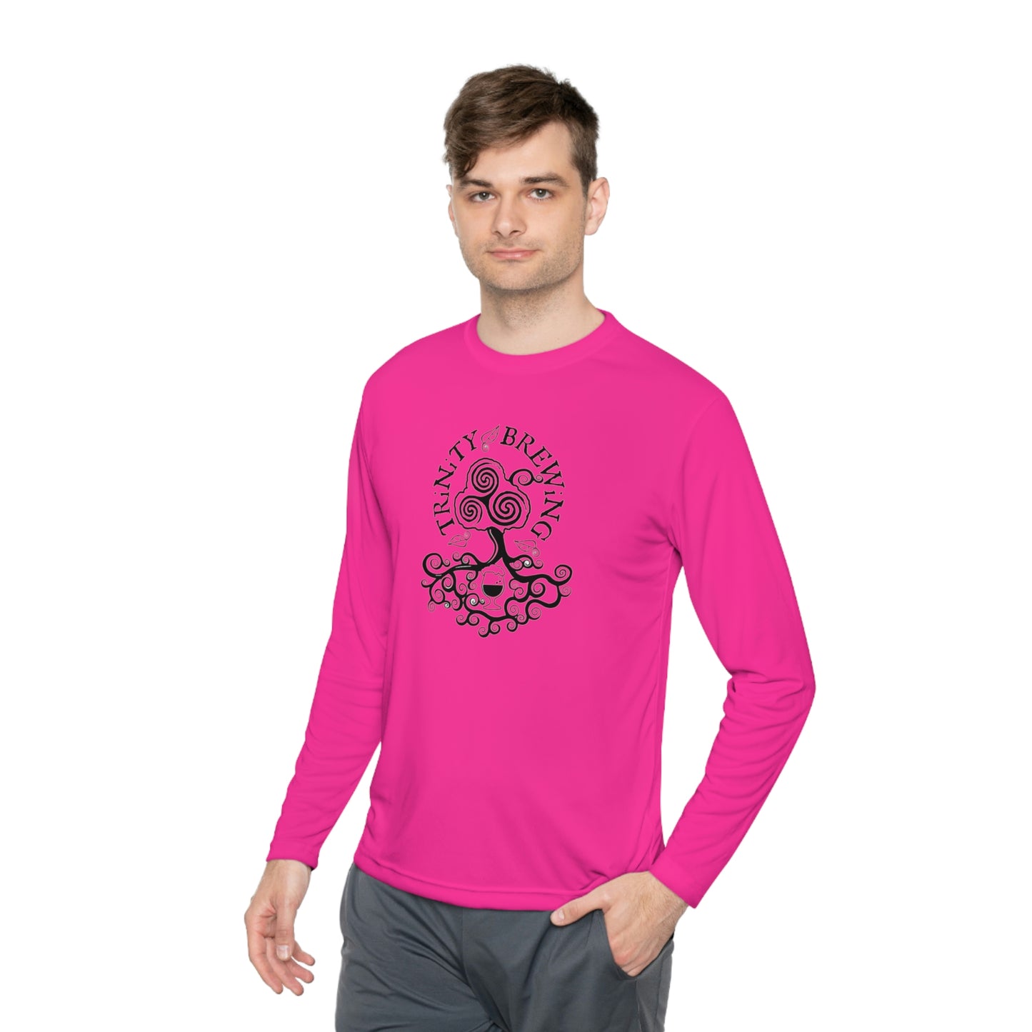 Trinity Brewing Tree Logo Unisex Lightweight Long Sleeve Tee