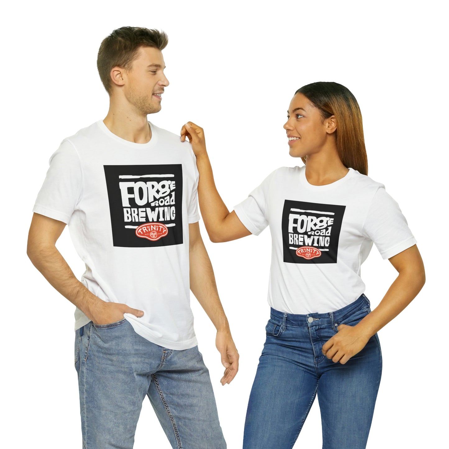 T2 Forge Road Brewery - Unisex Jersey Short Sleeve Tee