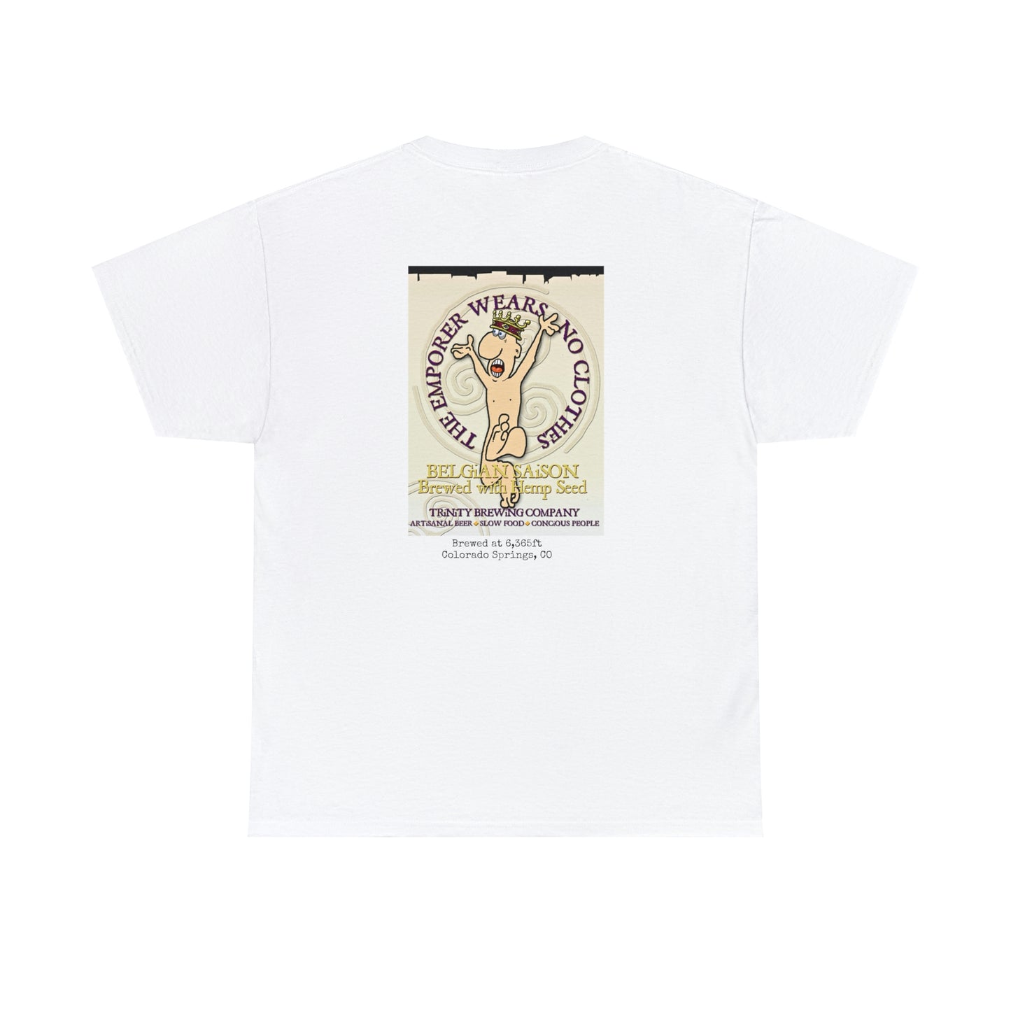 TRiNiTY The Emperor Has No Clothes -  Unisex Heavy Cotton Tee