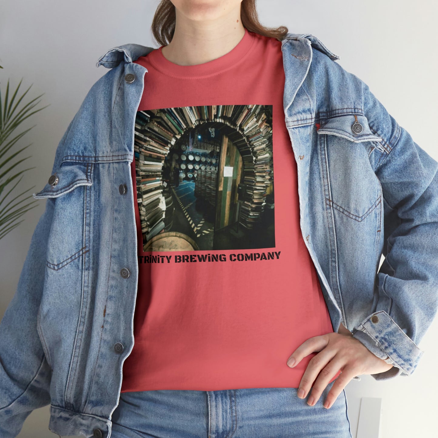 TRiNiTY Book Arch - Unisex Heavy Cotton Tee