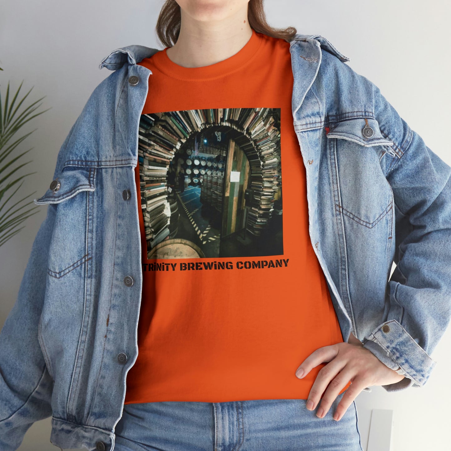 TRiNiTY Book Arch - Unisex Heavy Cotton Tee