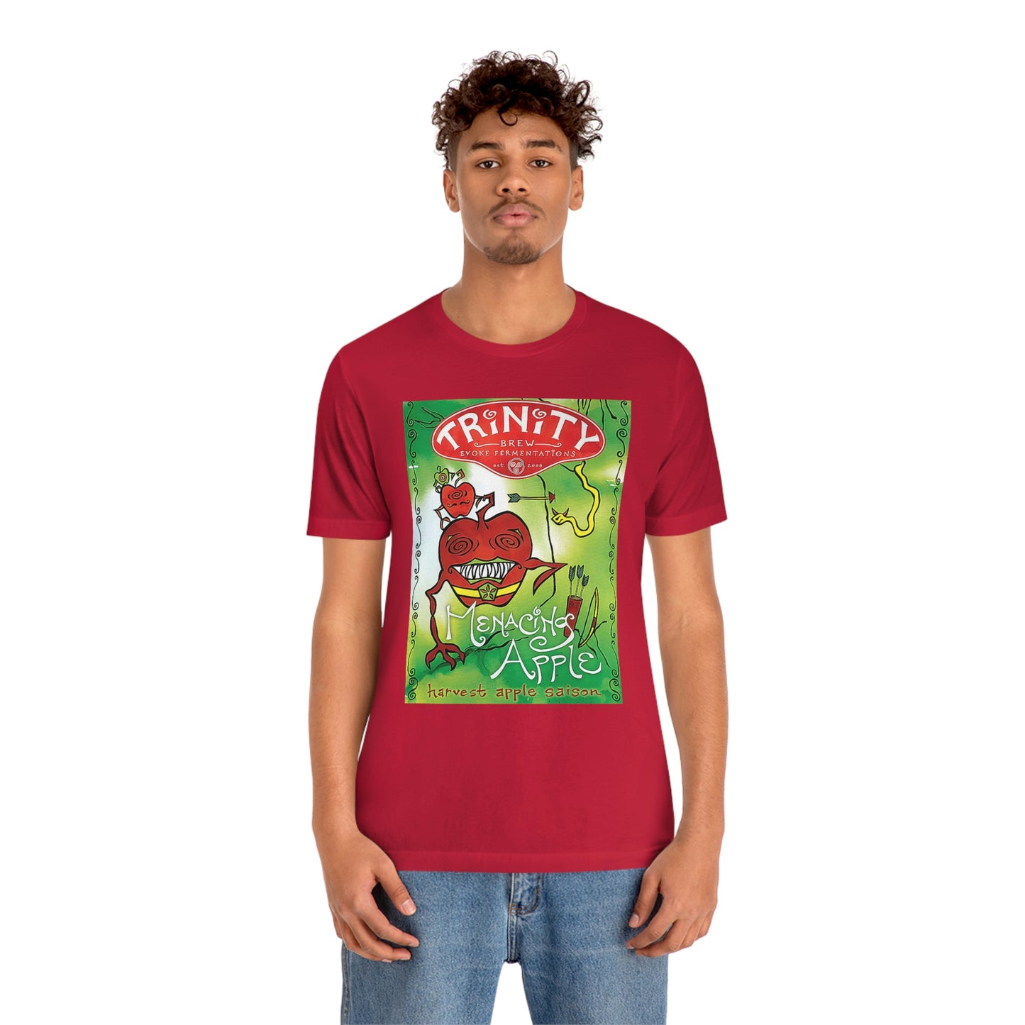 Menacing Apple Short Sleeve Tee