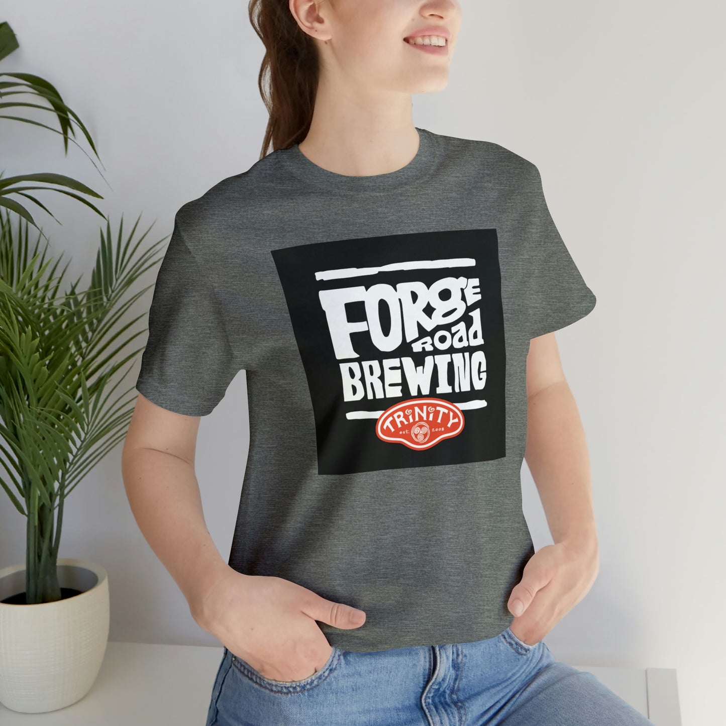 T2 Forge Road Brewery - Unisex Jersey Short Sleeve Tee