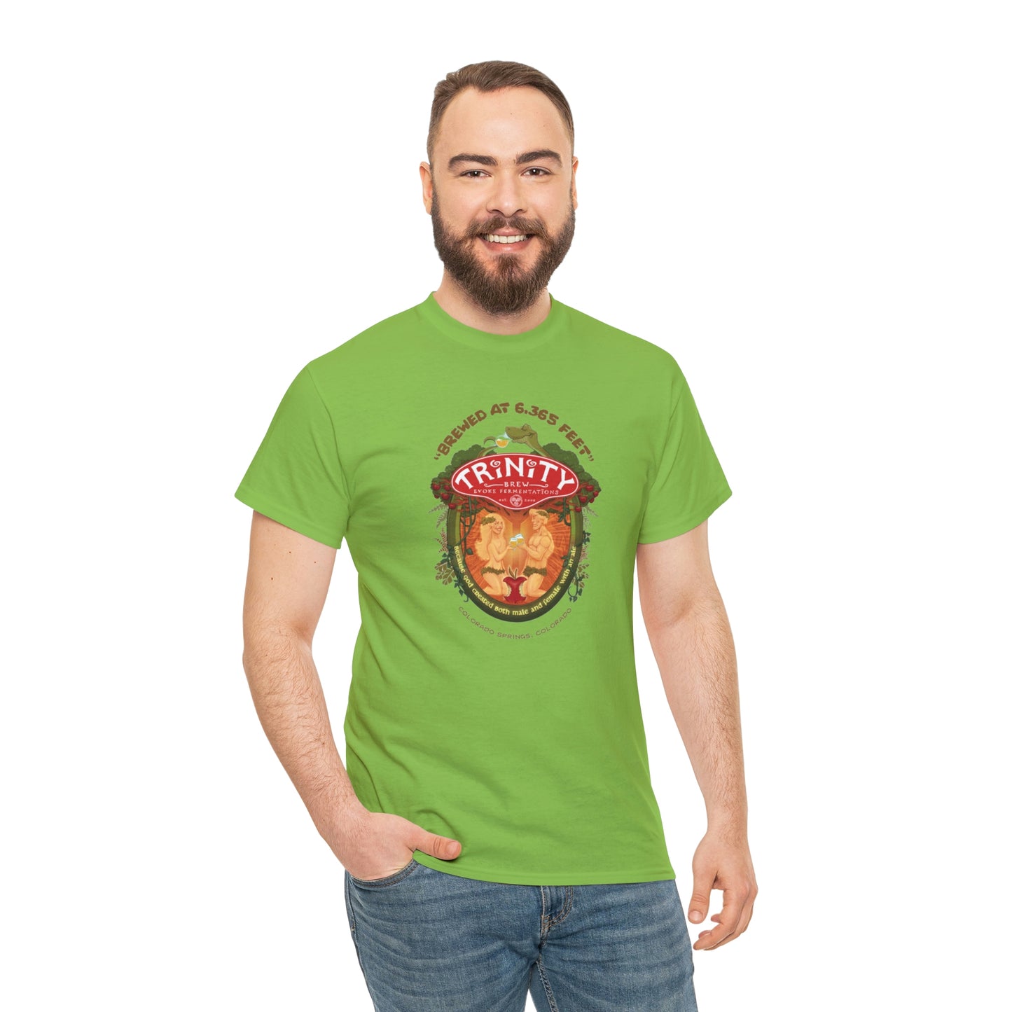 TRiNiTY Adam & Eve Ale (Lighter Colors) - Unisex Heavy Cotton Tee