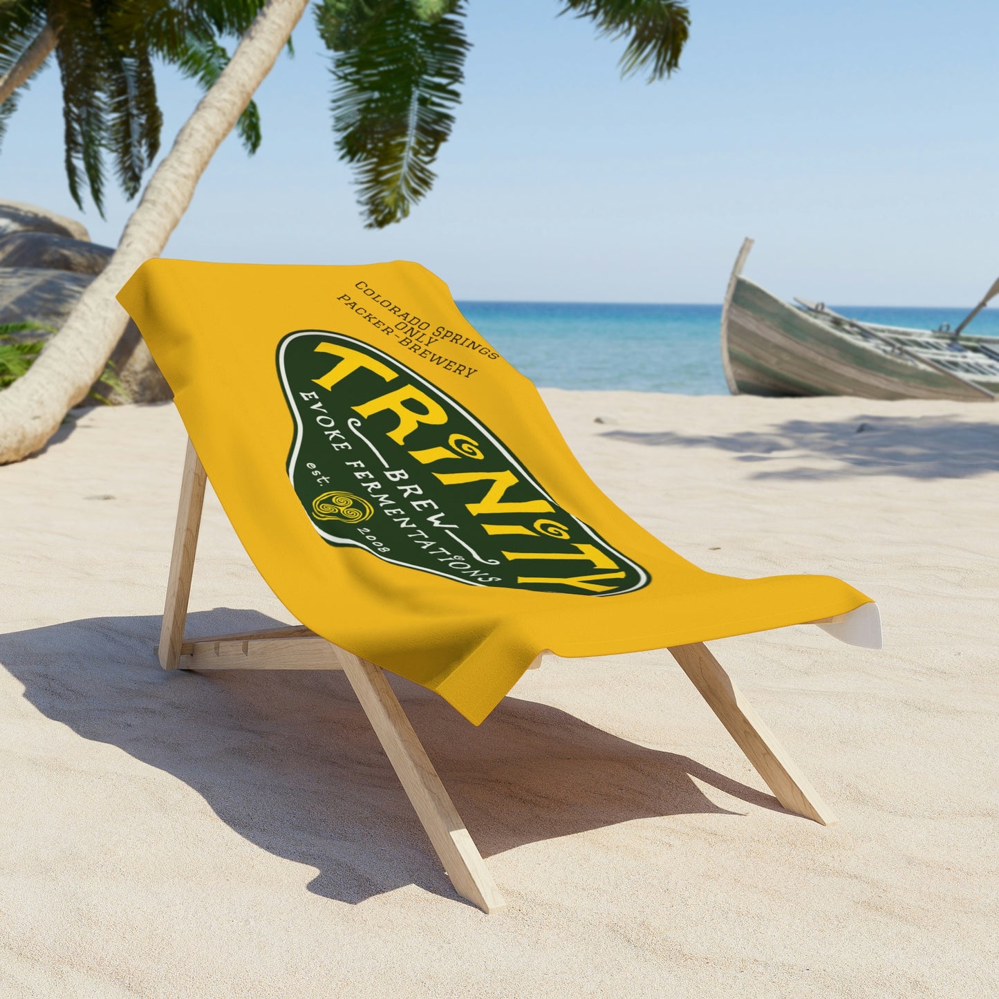 TRiNiTY Green Bay Packers Colors - Beach Towel